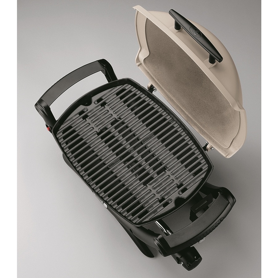 Weber Q 1000 189-Sq. in Titanium Portable Liquid propane Grill