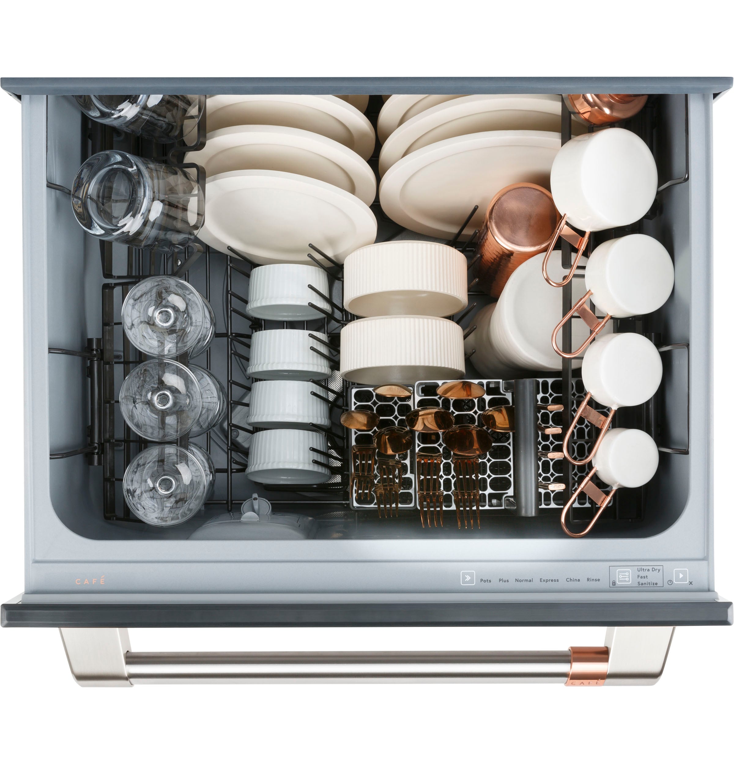 Cafe 46 Decibel 24 in Drawer Dishwasher Matte Black