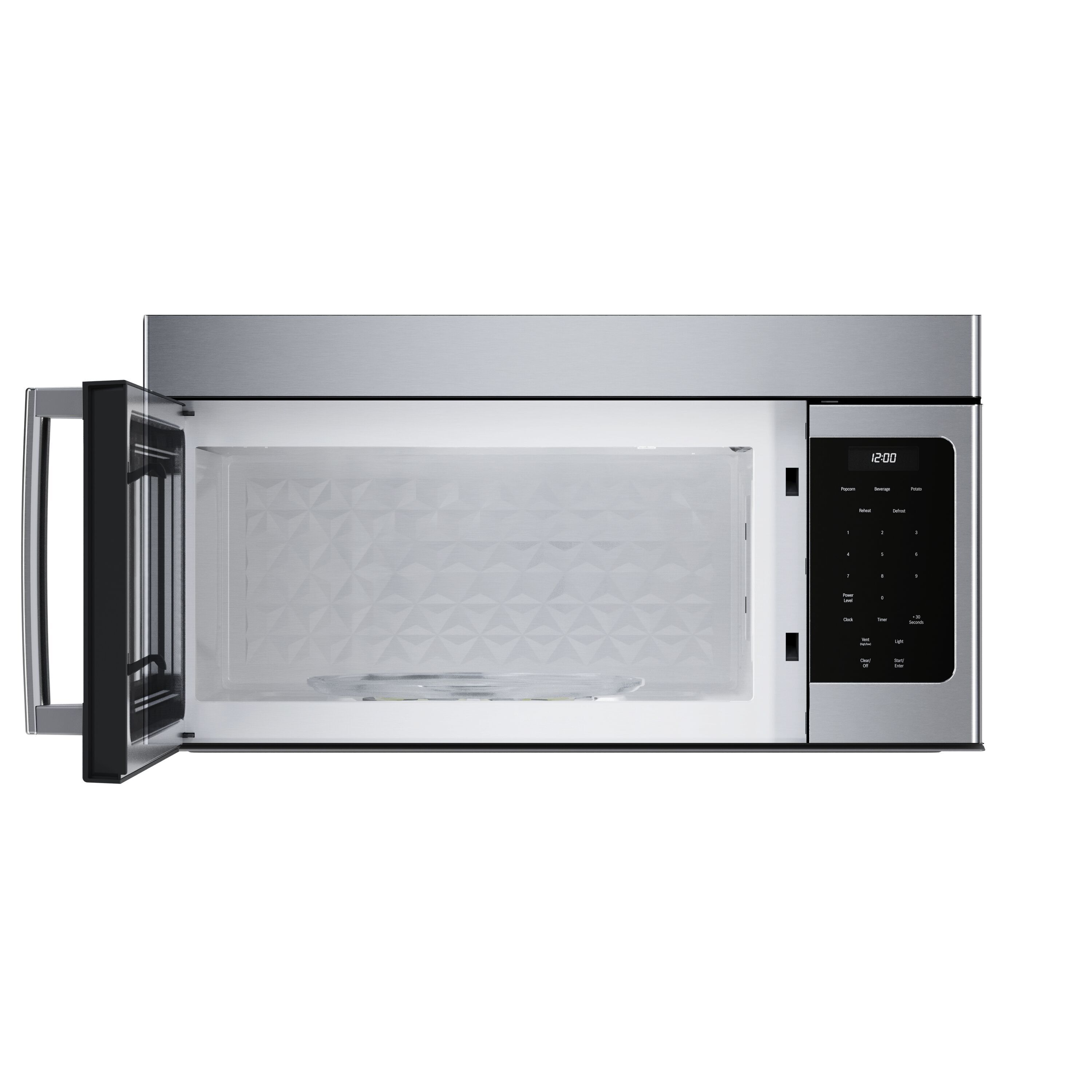 Bosch 300 Series 1 7 Cu Ft Over the Range Microwave