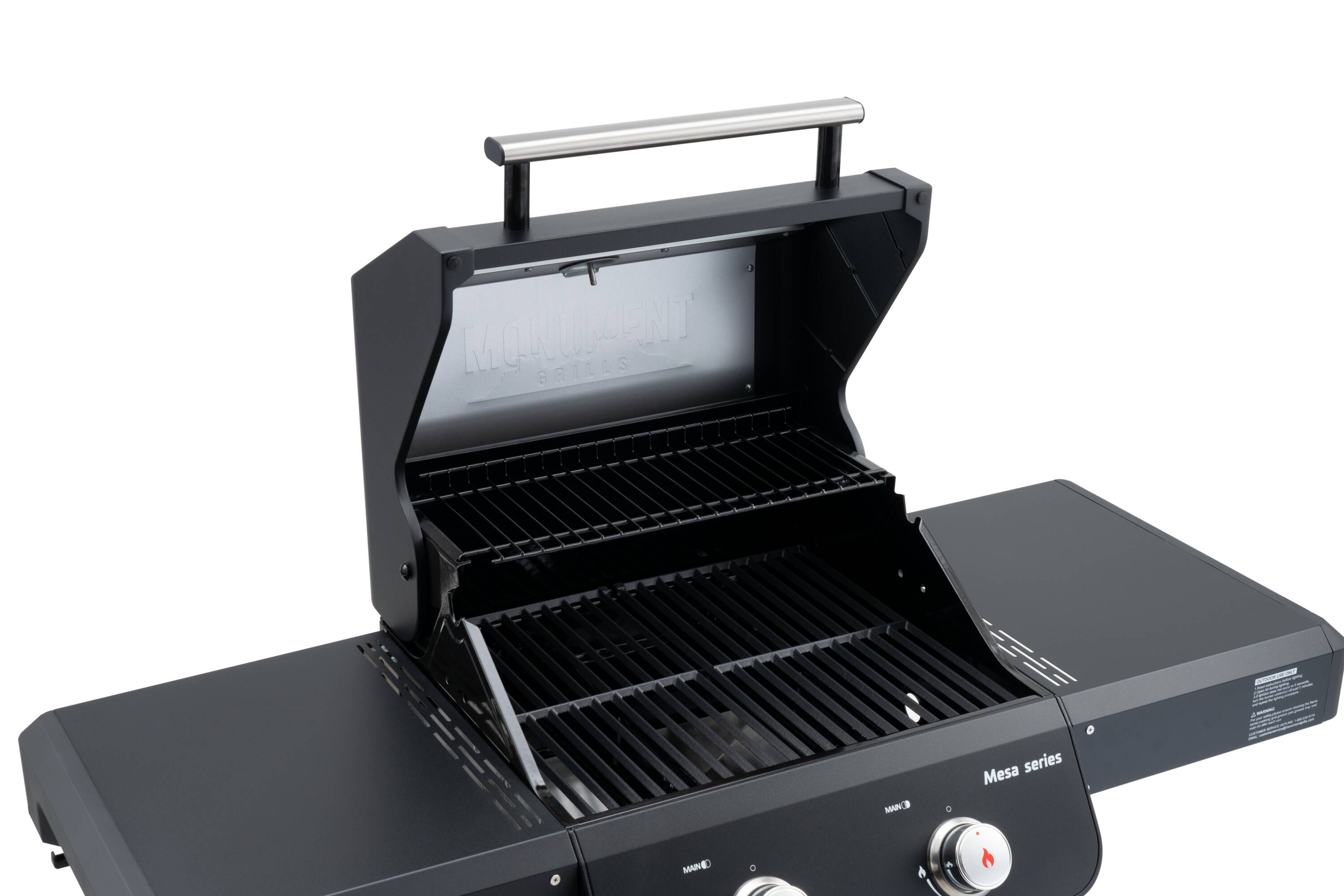 Monument Mesa 220 Matte Black 2 -Burner Liquid Propane Gas Grill
