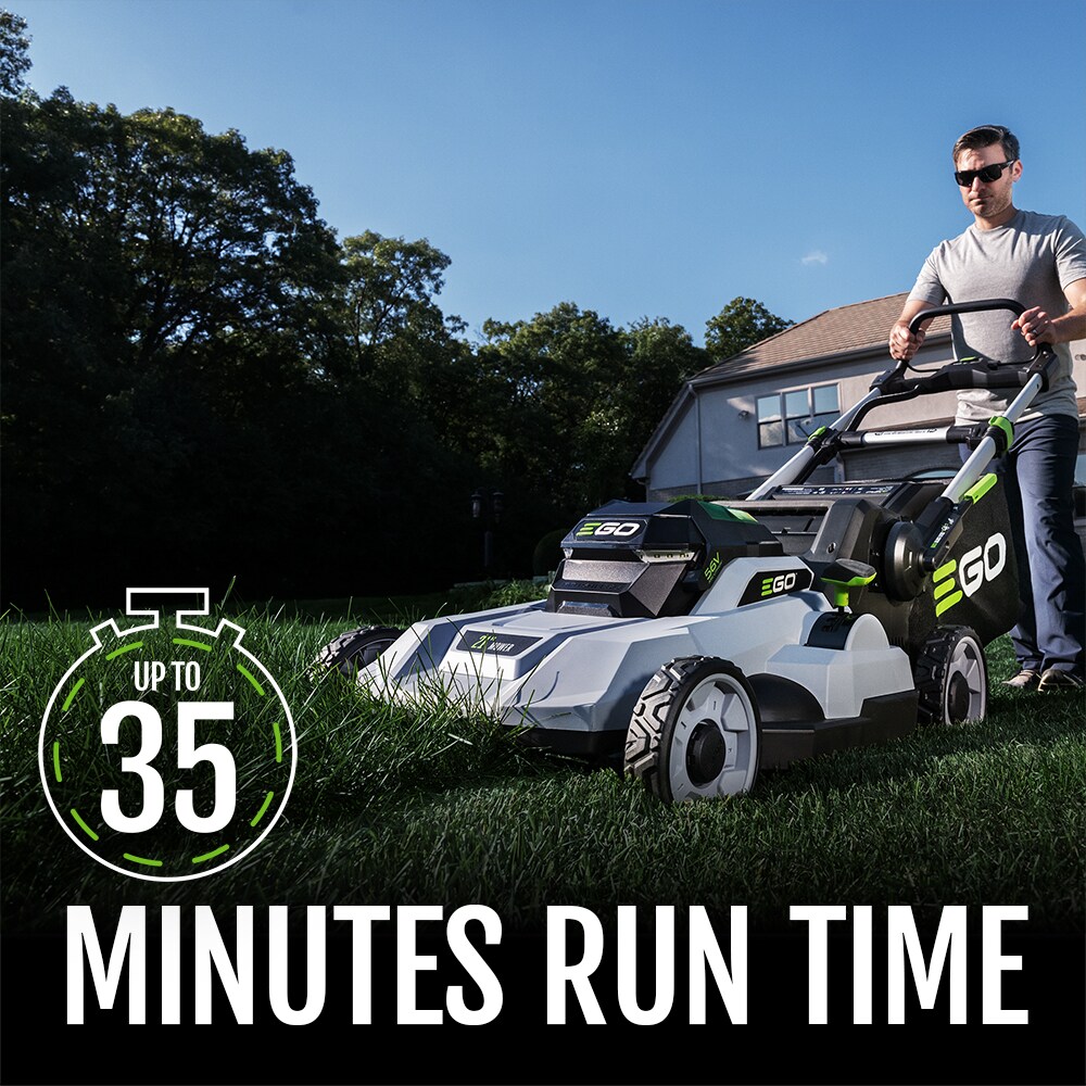 EGO POWER+ 600 Series 56-volt, 21-in Push Lawn Mower with (1) 4Ah Battery Included