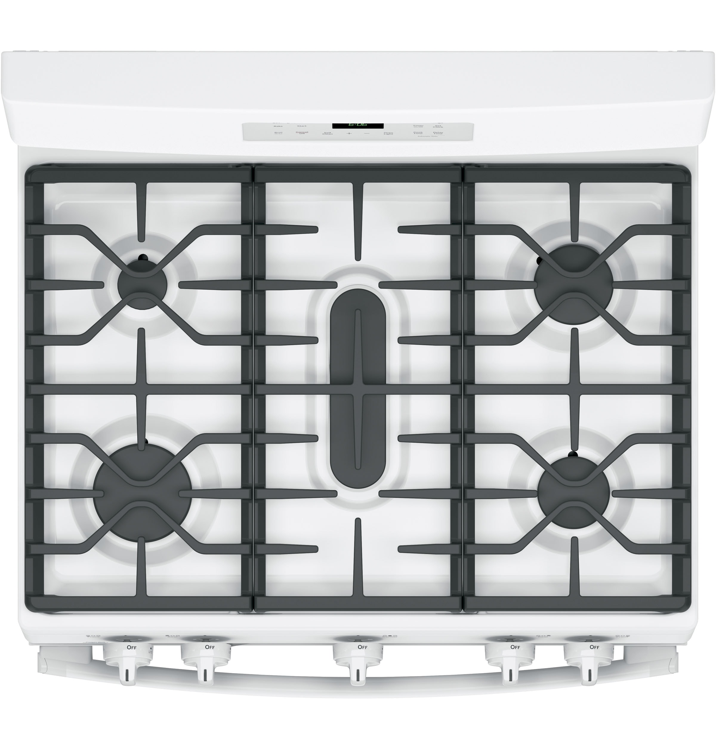 GE 30-in Gas range 9-in Burner grate ( Black )