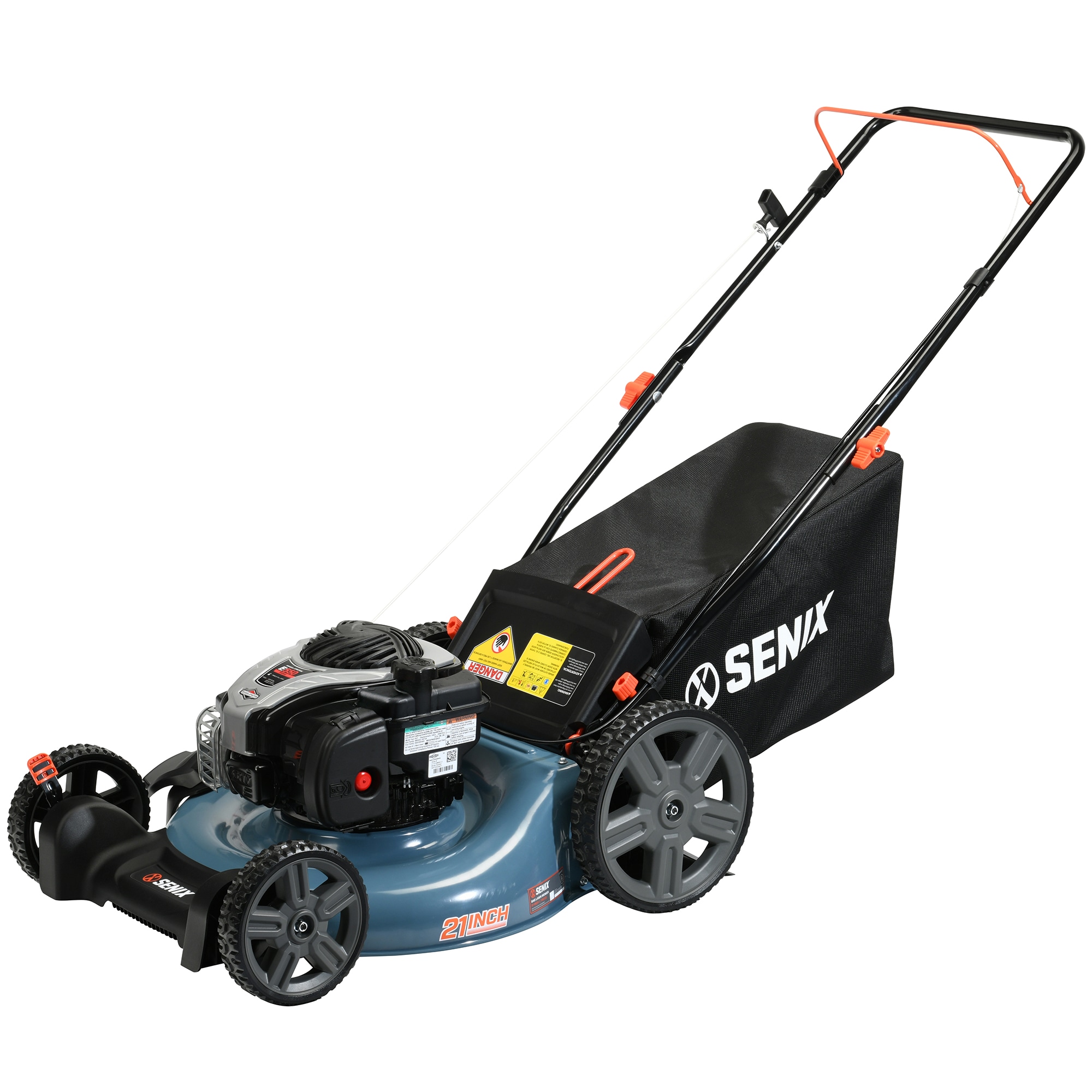 SENIX 21-in Gas Push lawn mower with 140-cc Briggs and Stratton Engine