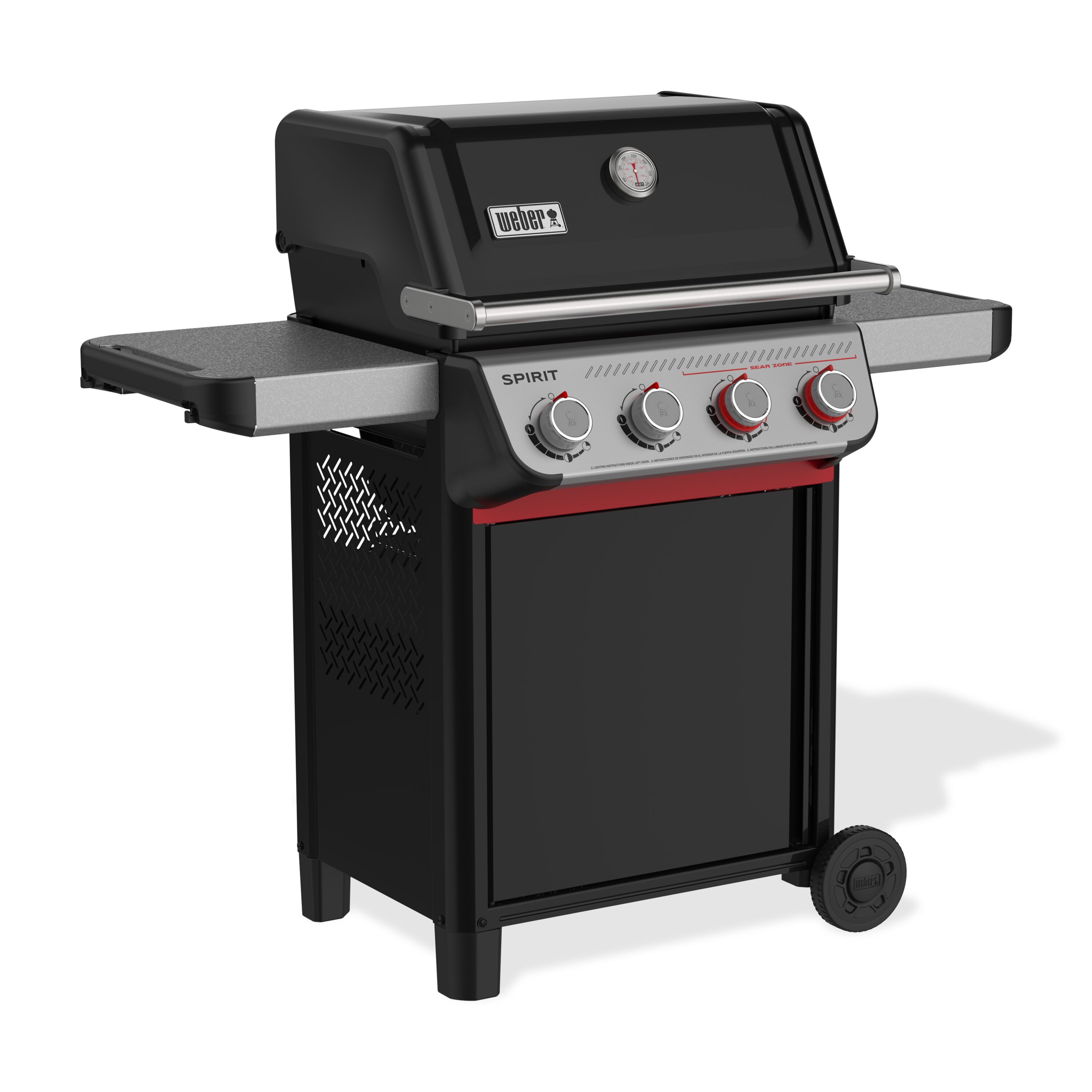 Weber Spirit E-425 Black 4 -Burner Liquid Propane Gas Grill