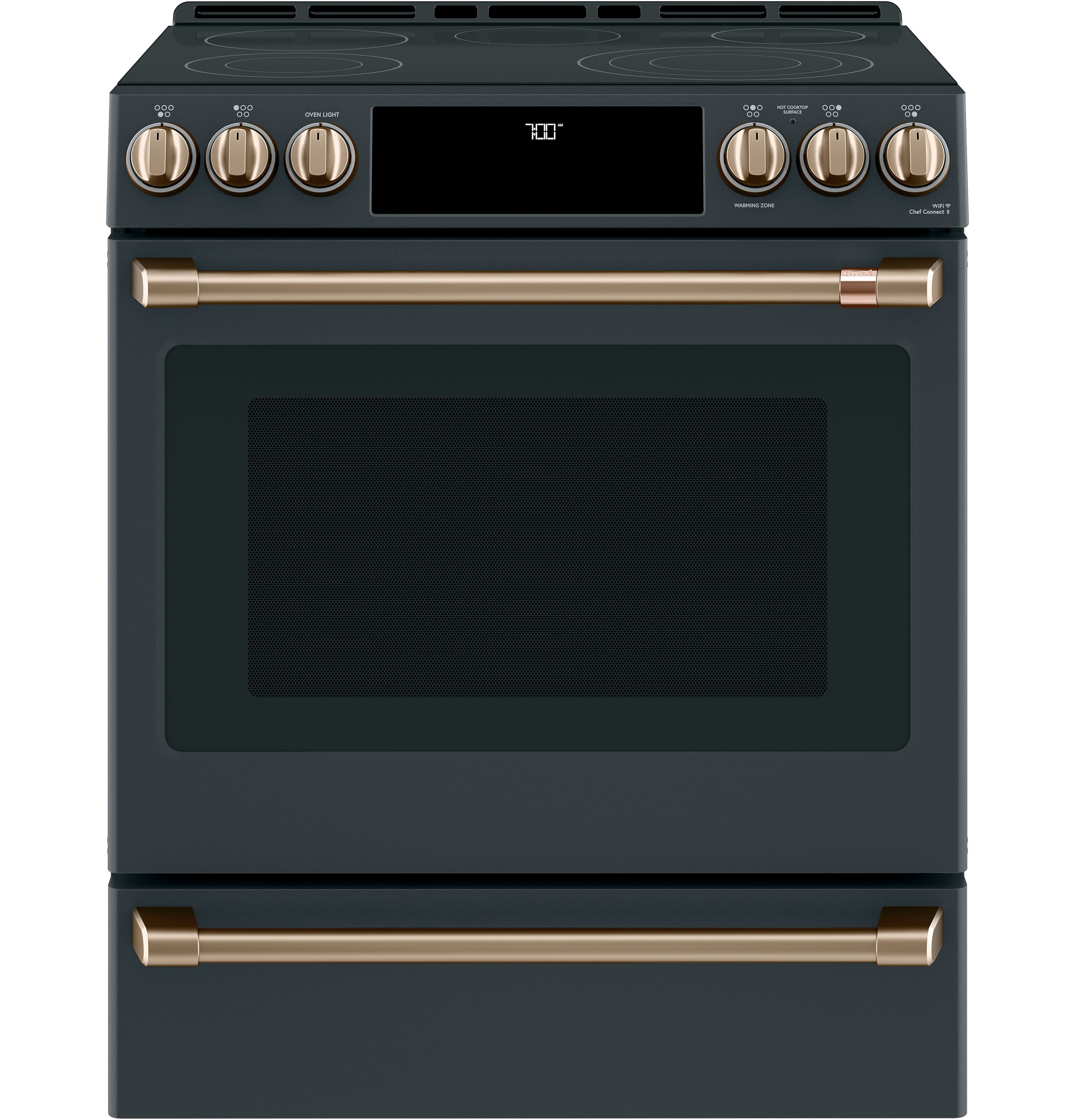 Cafe 30-in Electric range Handle and knob kit ( Brushed Bronze )