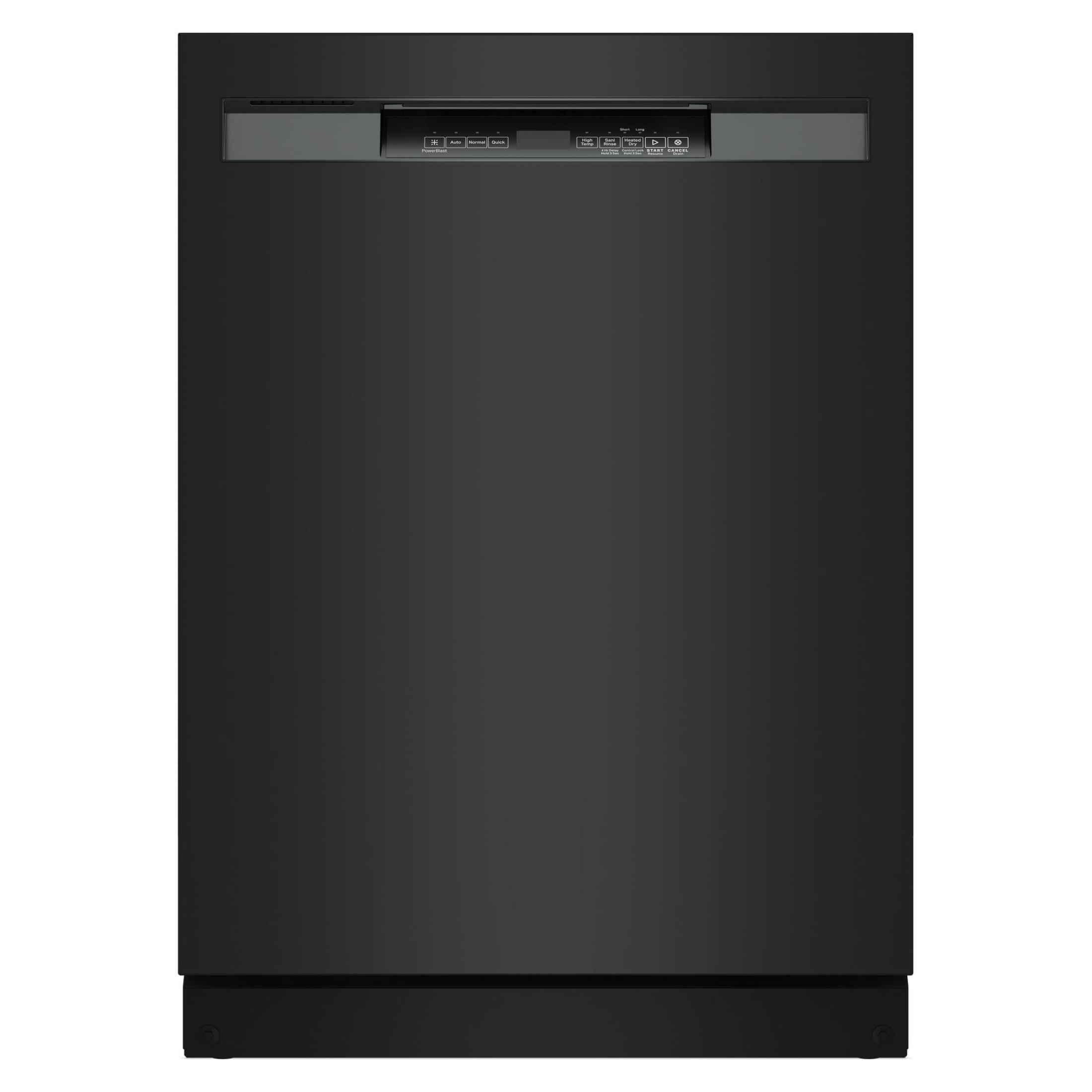 Maytag PowerBlast cycle 24 in Top Control Built in Dishwasher Black 50 Decibel Very Quiet Sound Level