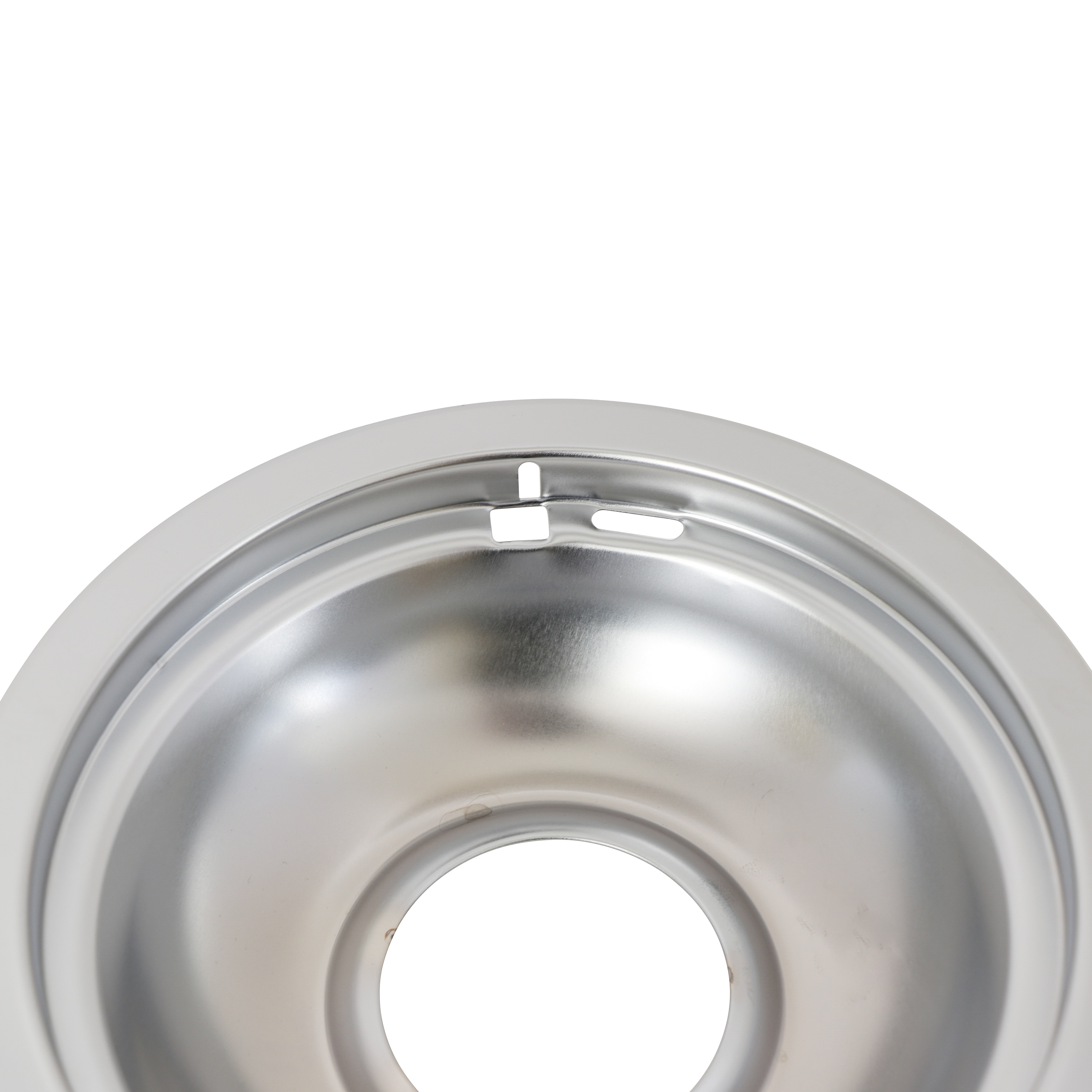 Whirlpool Electric range 6-in Drip pan and trim ring set ( Chrome )