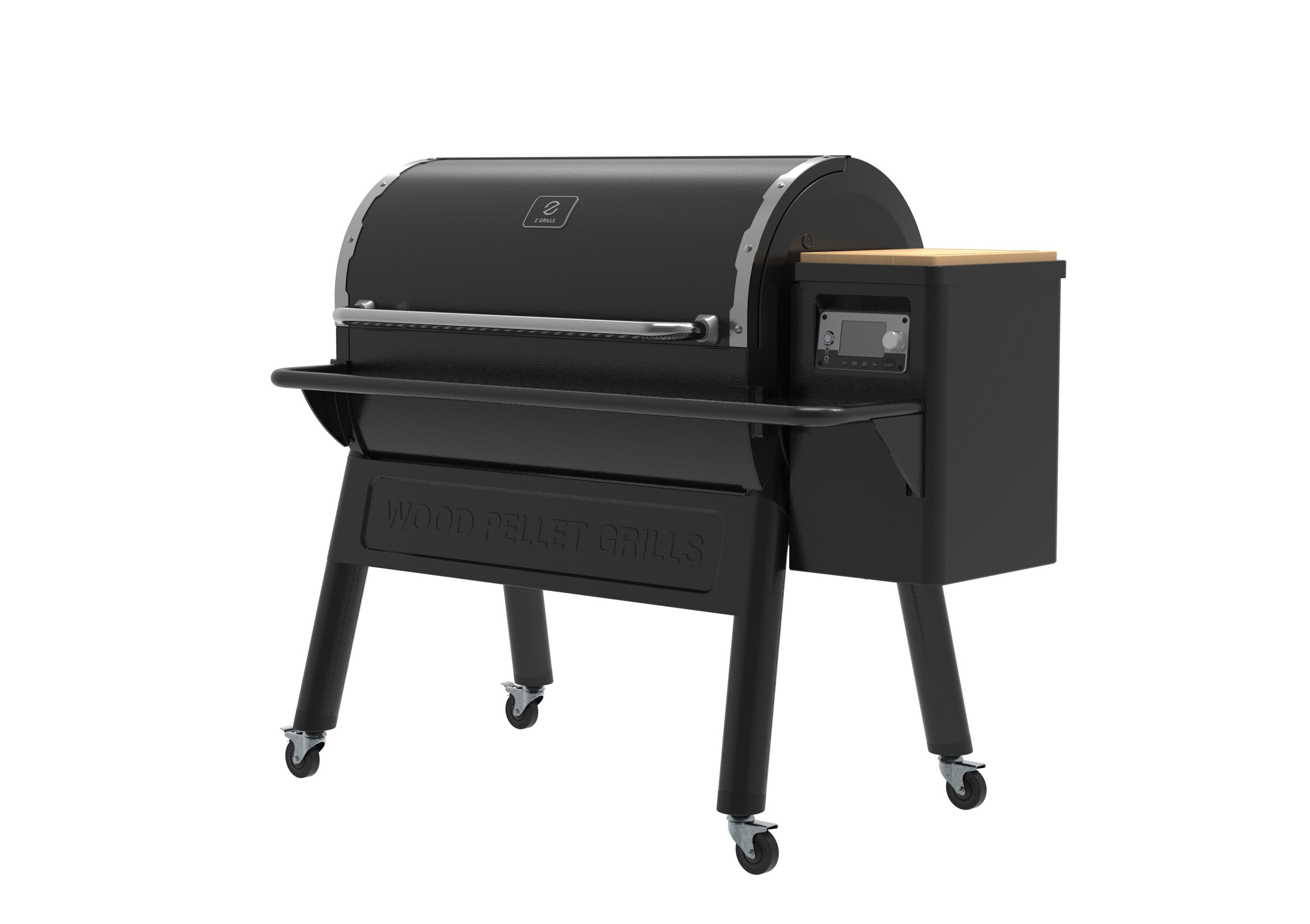 Z GRILLS ZGrill 1068-Sq. in Black Pellet Grill with Smart Compatibility