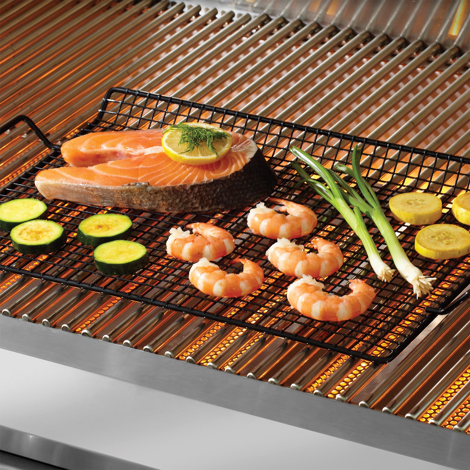 Mr. Bar-B-Q Steel Non-Stick Grill topper