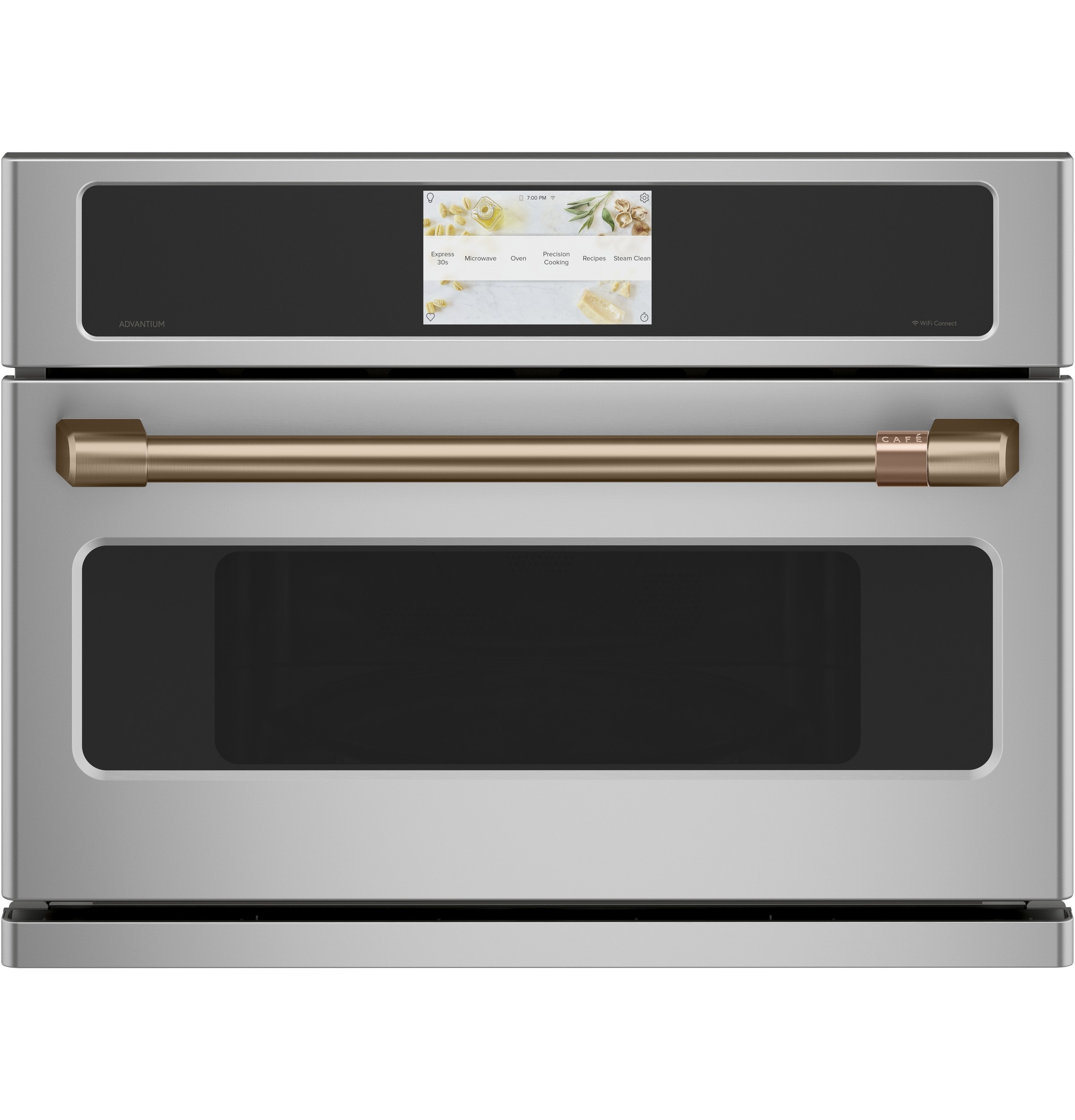 Cafe 27-in Wall oven handle ( Brushed Bronze )