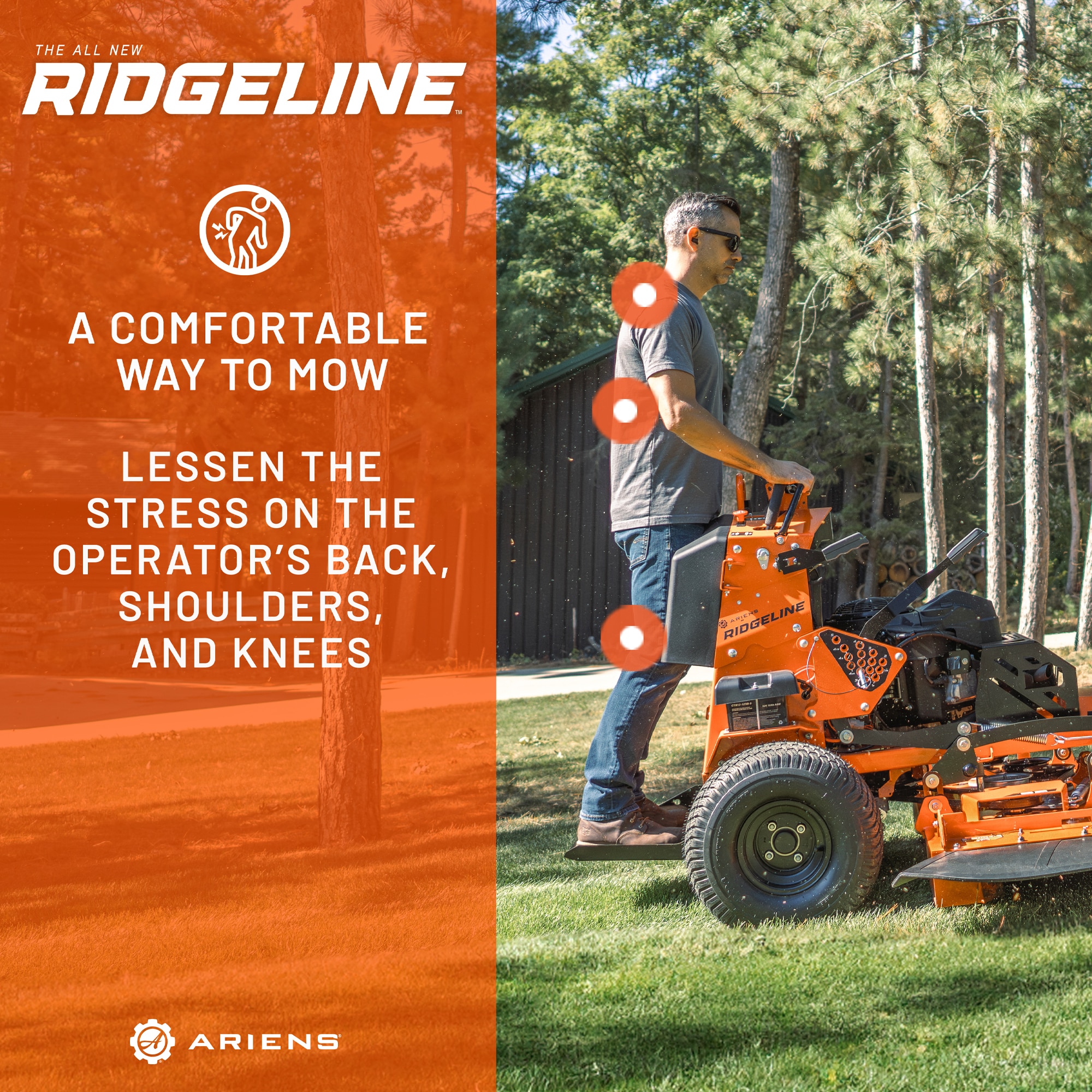 Ariens Ridgeline Stand On 52-in V-twin Gas Zero-turn Stand-on Lawn Riding Mower