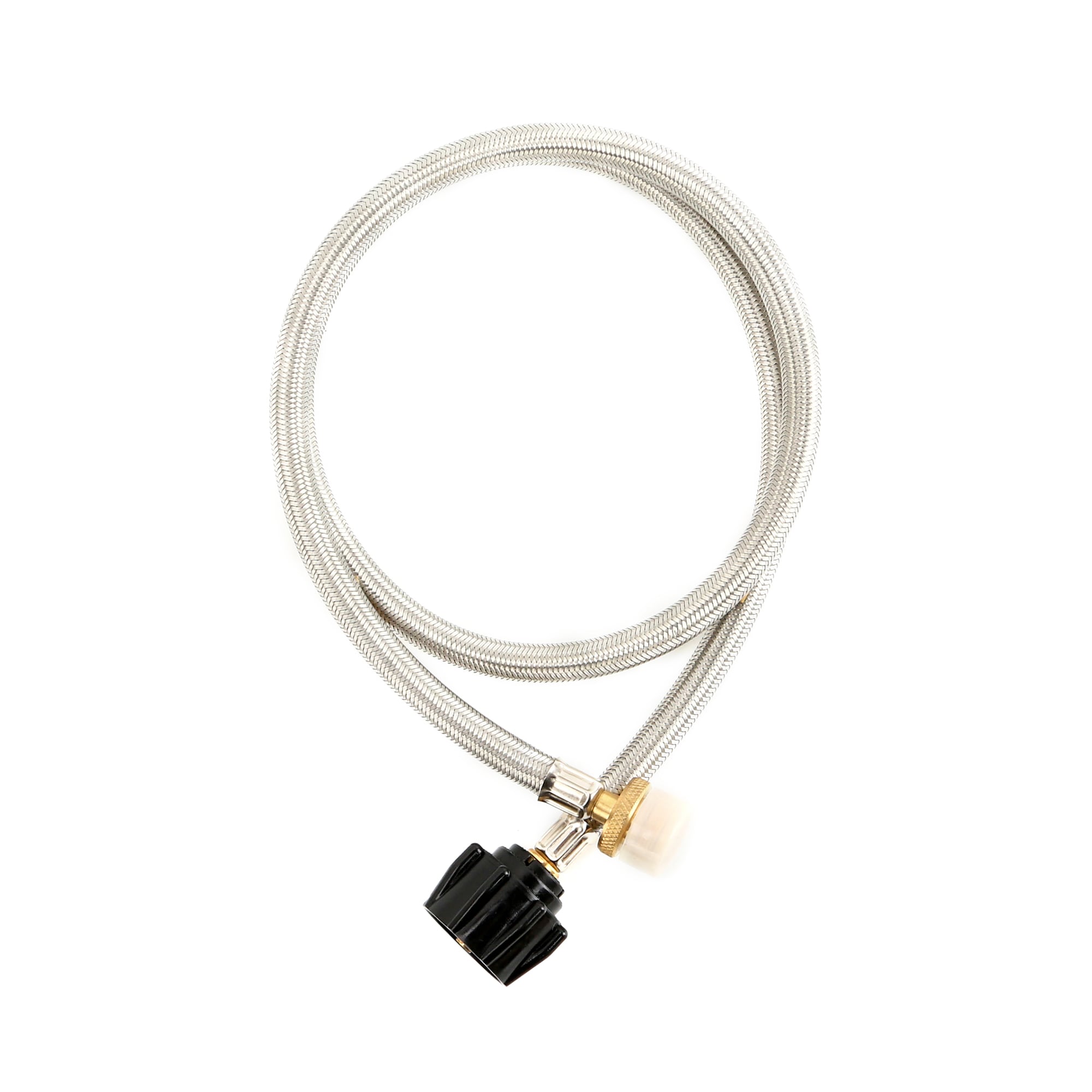 Master Forge 3/8-in Steel 1-lb to 20-lb LP hose and adapter