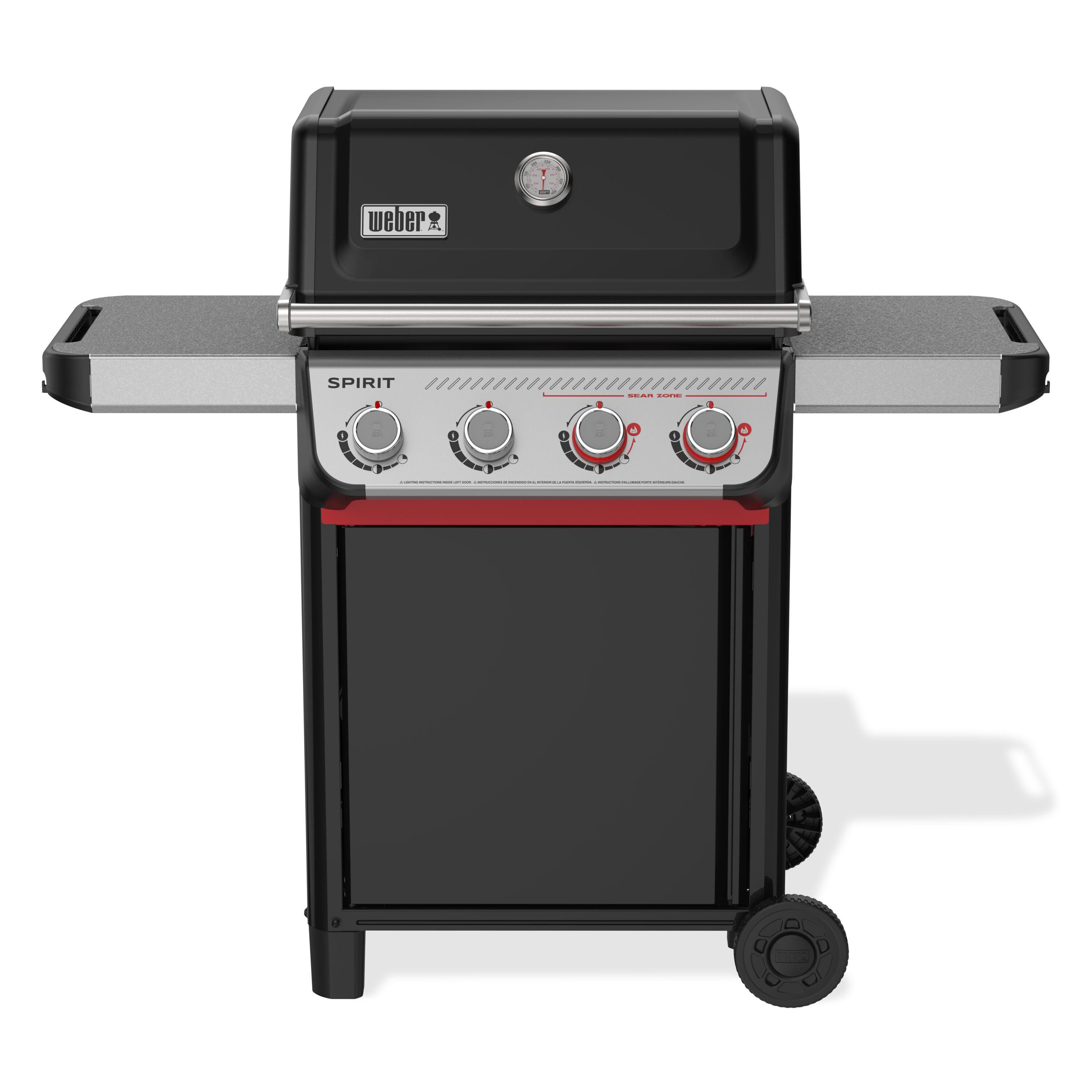 Weber Spirit E-425 Black 4 -Burner Liquid Propane Gas Grill