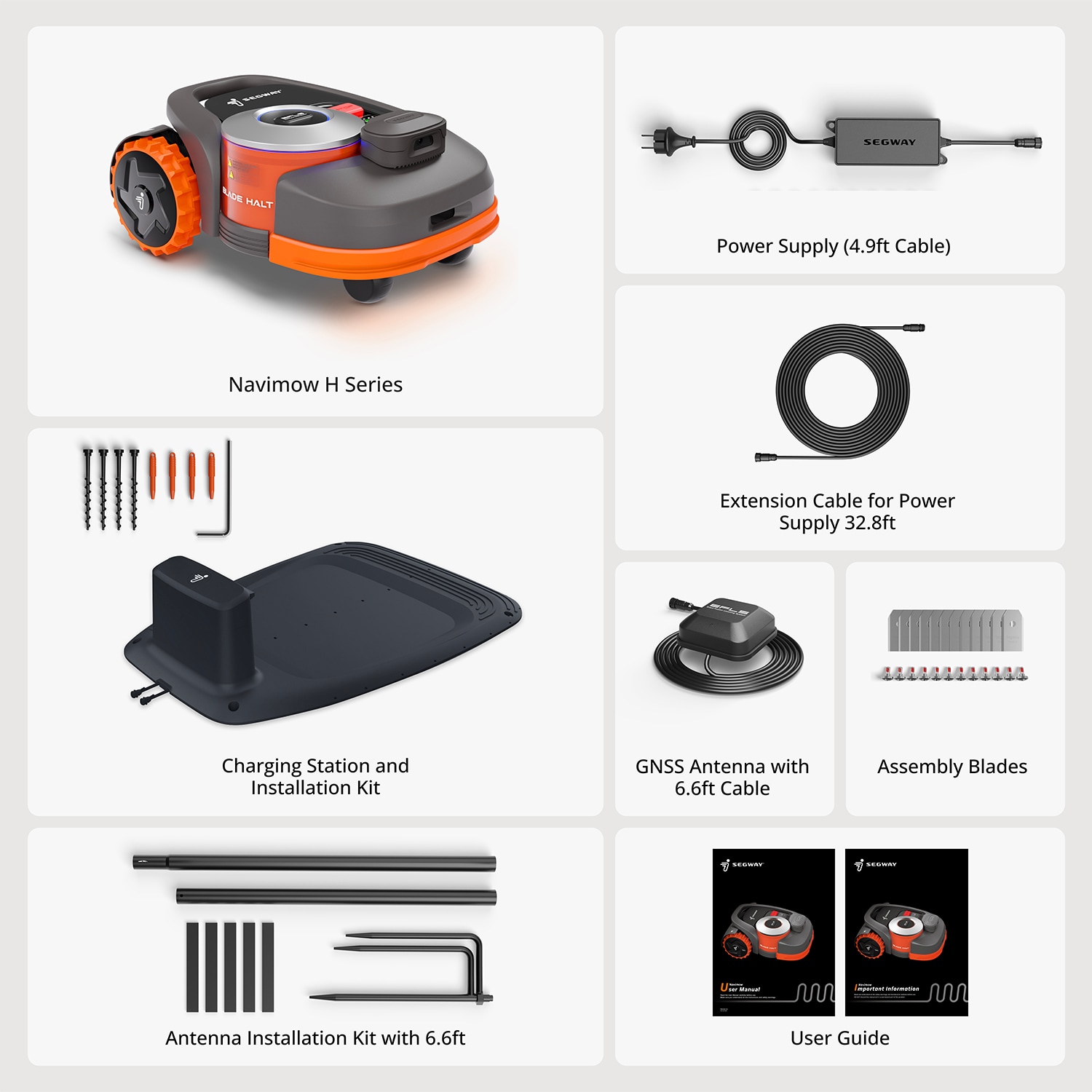 Segway Navimow Robotic Lawn Mower with GPS Assisted Navigation ( Up to 1/4 acre )
