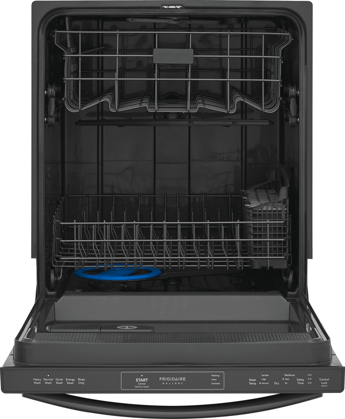 Frigidaire Top Control 24 in Built In Dishwasher Smudge proof Black Stainless Steel ENERGY STAR 52 dBA