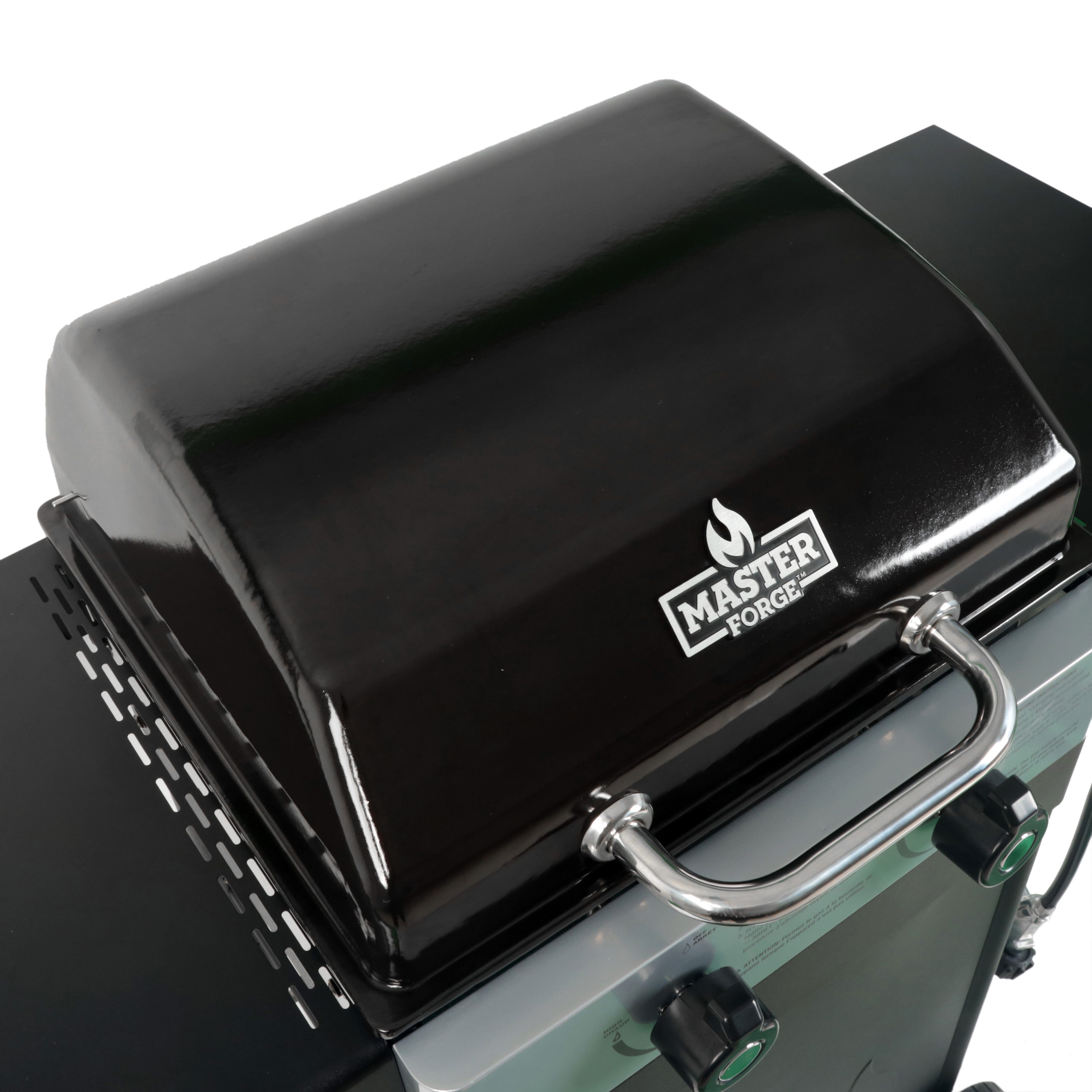 Master Forge Black/Porcelain Enamel 2 -Burner Liquid Propane Gas Grill