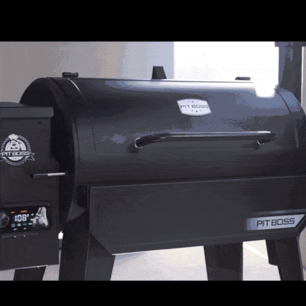 Pit Boss 1150 DX Series 1130-Sq. in Black Pellet Grill with Smart Compatibility