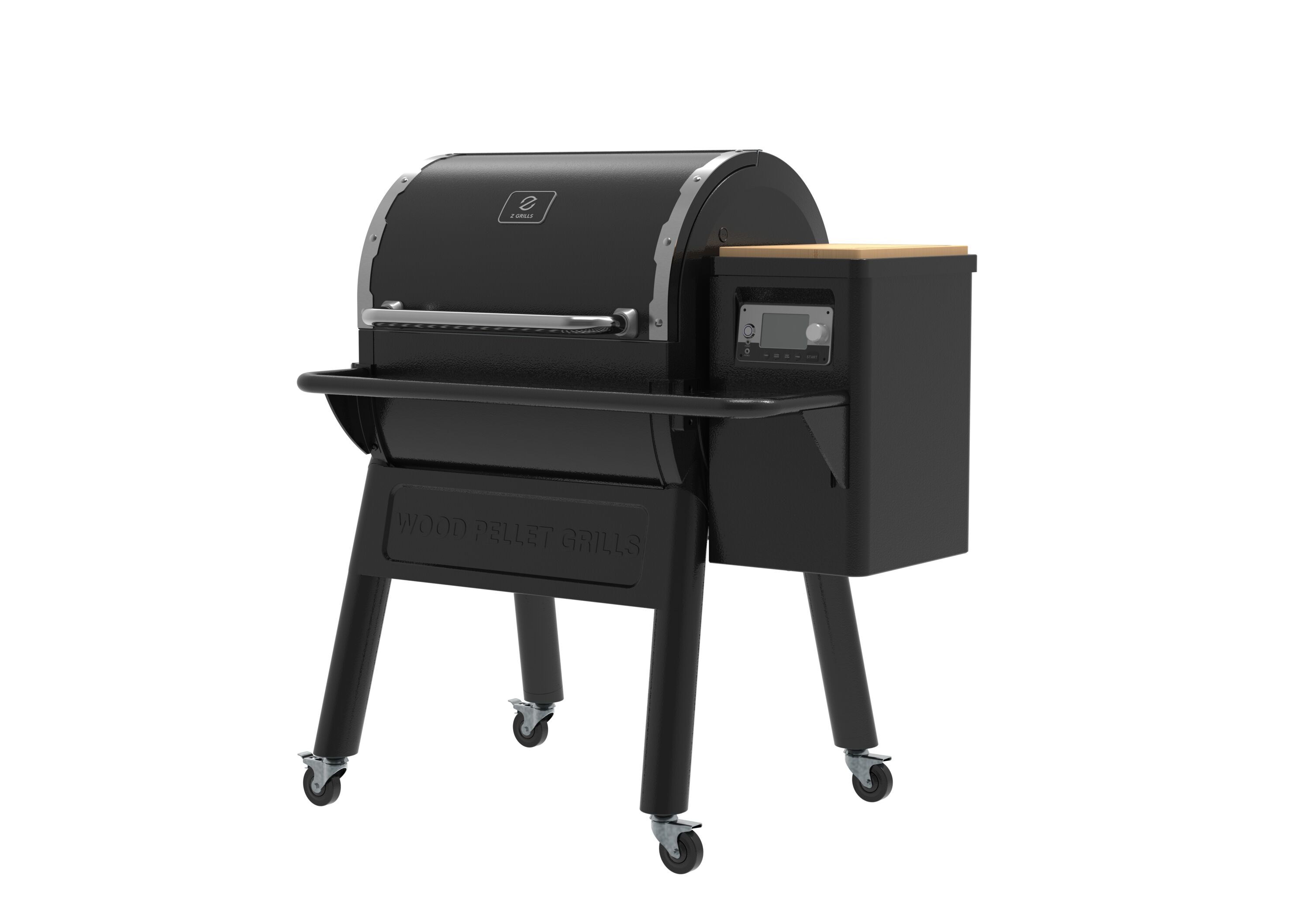 Z GRILLS Z-Grill 709-Sq. in Black Pellet Grill with Smart Compatibility
