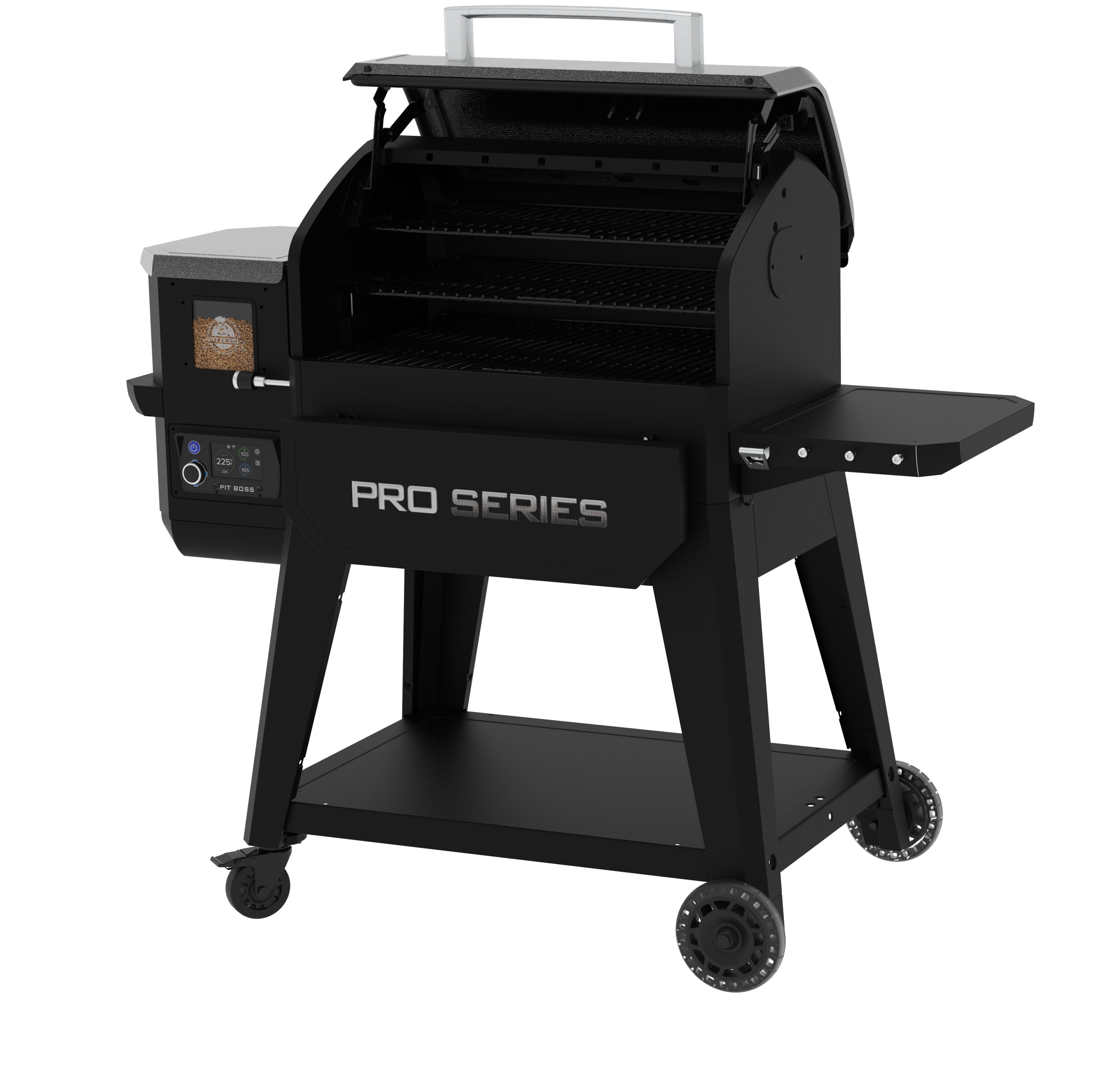 Pit Boss Pro Series 1300 Black Pellet Grill with Smart Compatibility