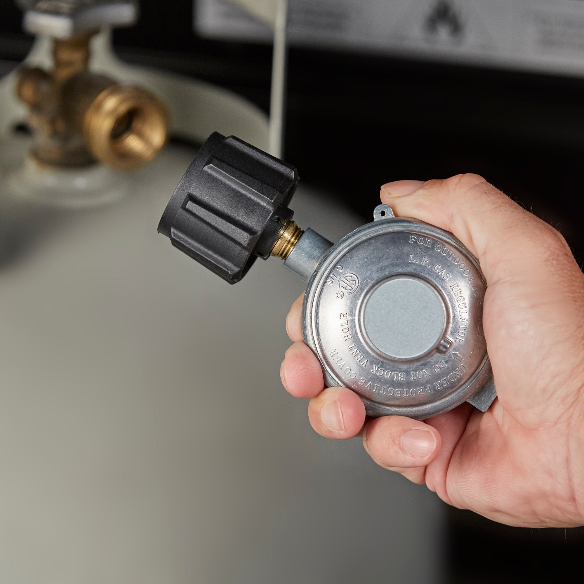 Master Forge 3/8-in Steel Regulator