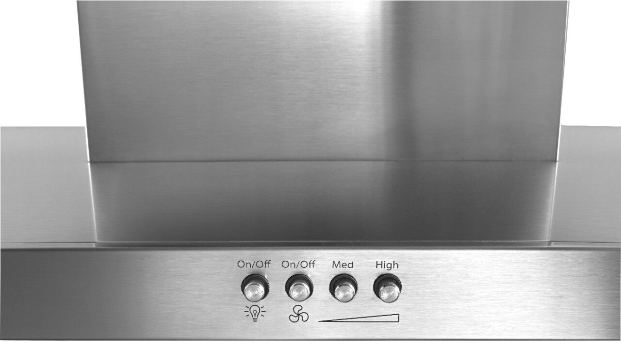 Whirlpool Convertible Stainless Steel Wall Mounted Range Hood Common 30 Inch Actual 30 in