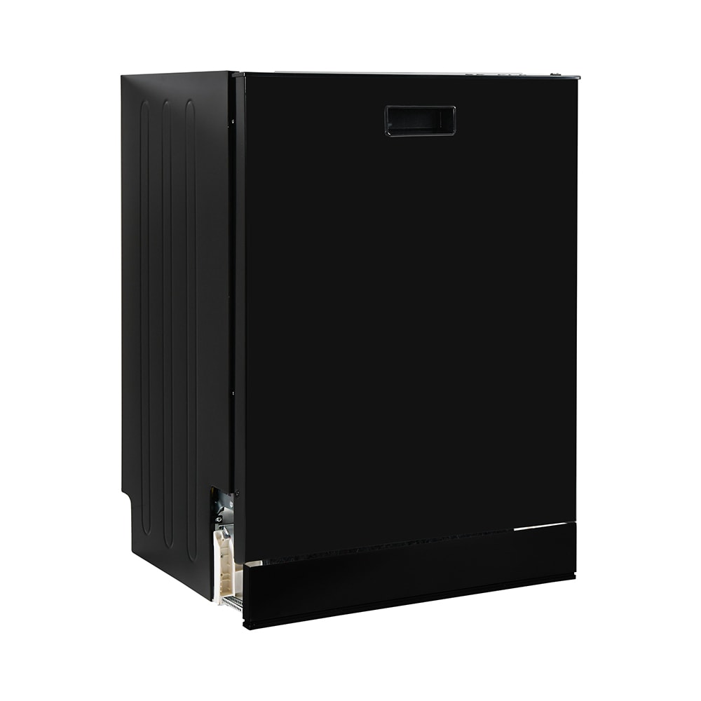 Equator Advanced Appliances Front Control 24 in Built In Dishwasher Black 51 dBA