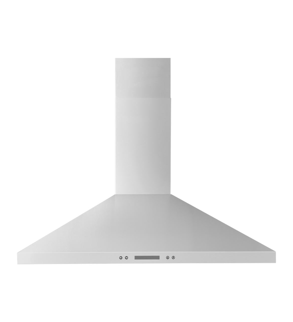 Whirlpool 36 in 400 CFM Convertible Fingerprint resistant Stainless Steel Smart Wall Mounted Range Hood with Charcoal Filter