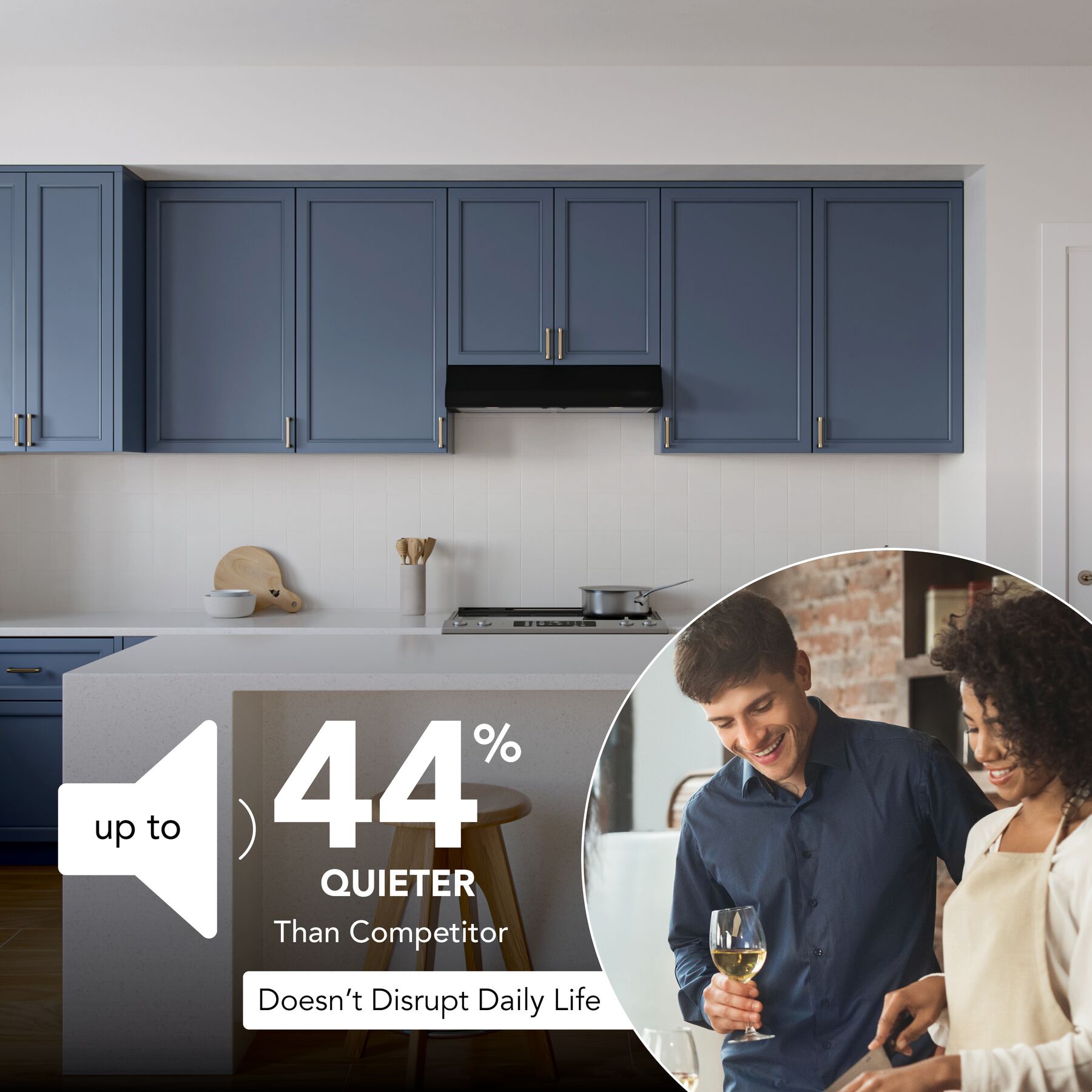 Broan 30 in 350 CFM Convertible Black Under Cabinet Range Hood