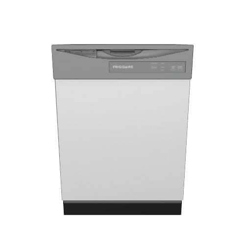 Frigidaire 62 Decibel Built in Dishwasher Hard Food Disposer Stainless Steel Common 24 in Actual 24 in