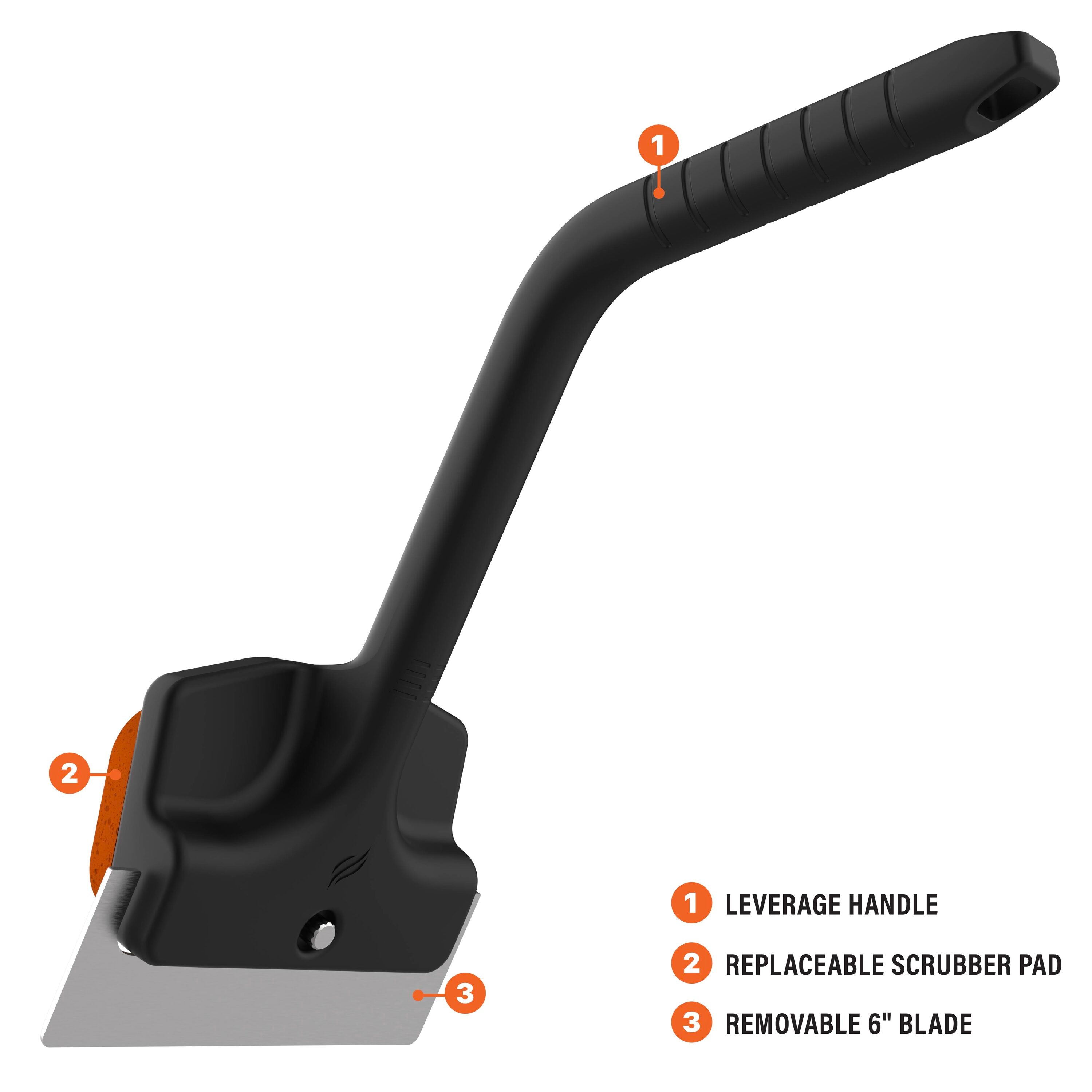 Blackstone Culinary Heavy Duty Griddle scraper Griddle scraper with 16-in with Scraper Blade