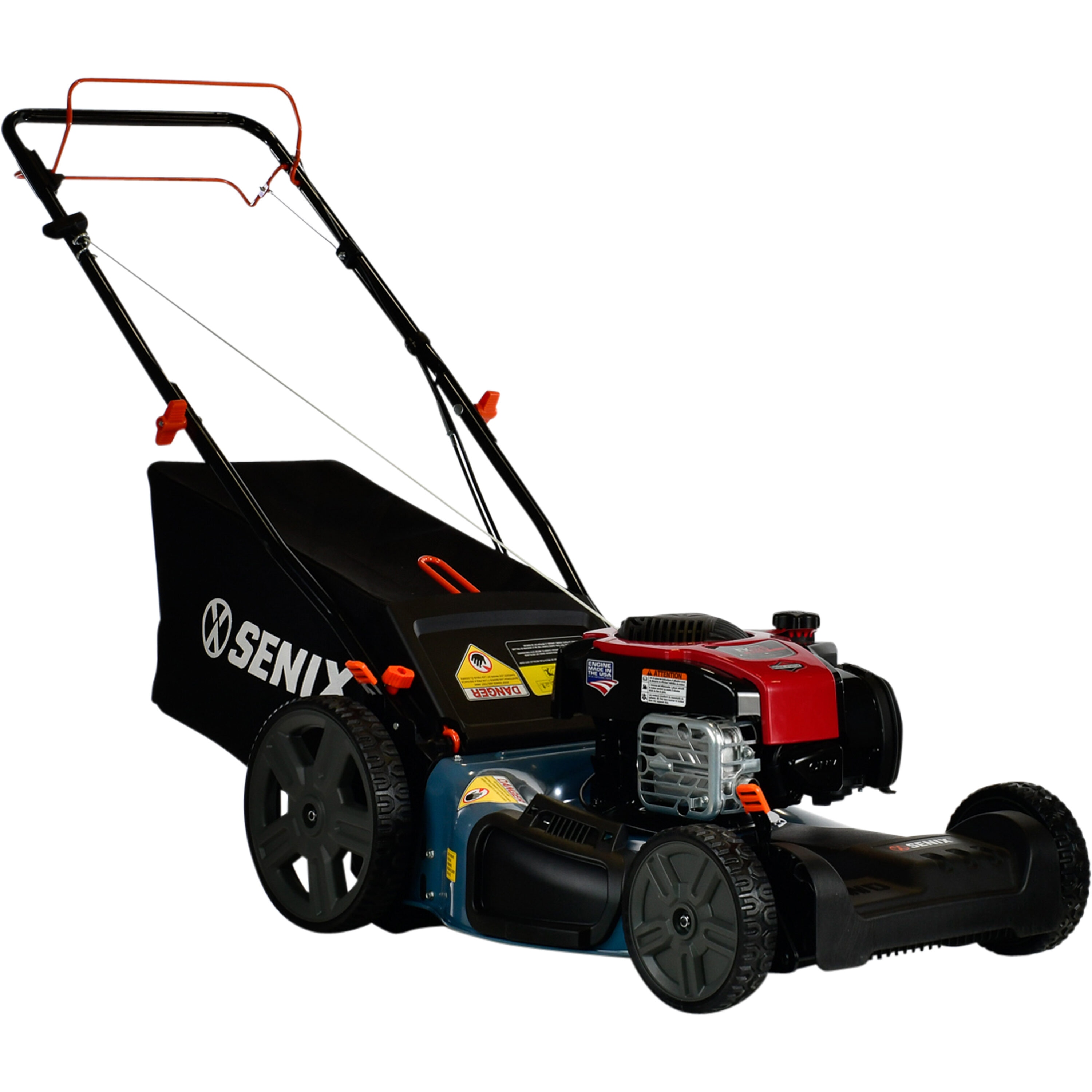 SENIX 21-in Gas Self-propelled lawn mower with 150-cc Briggs and Stratton Engine