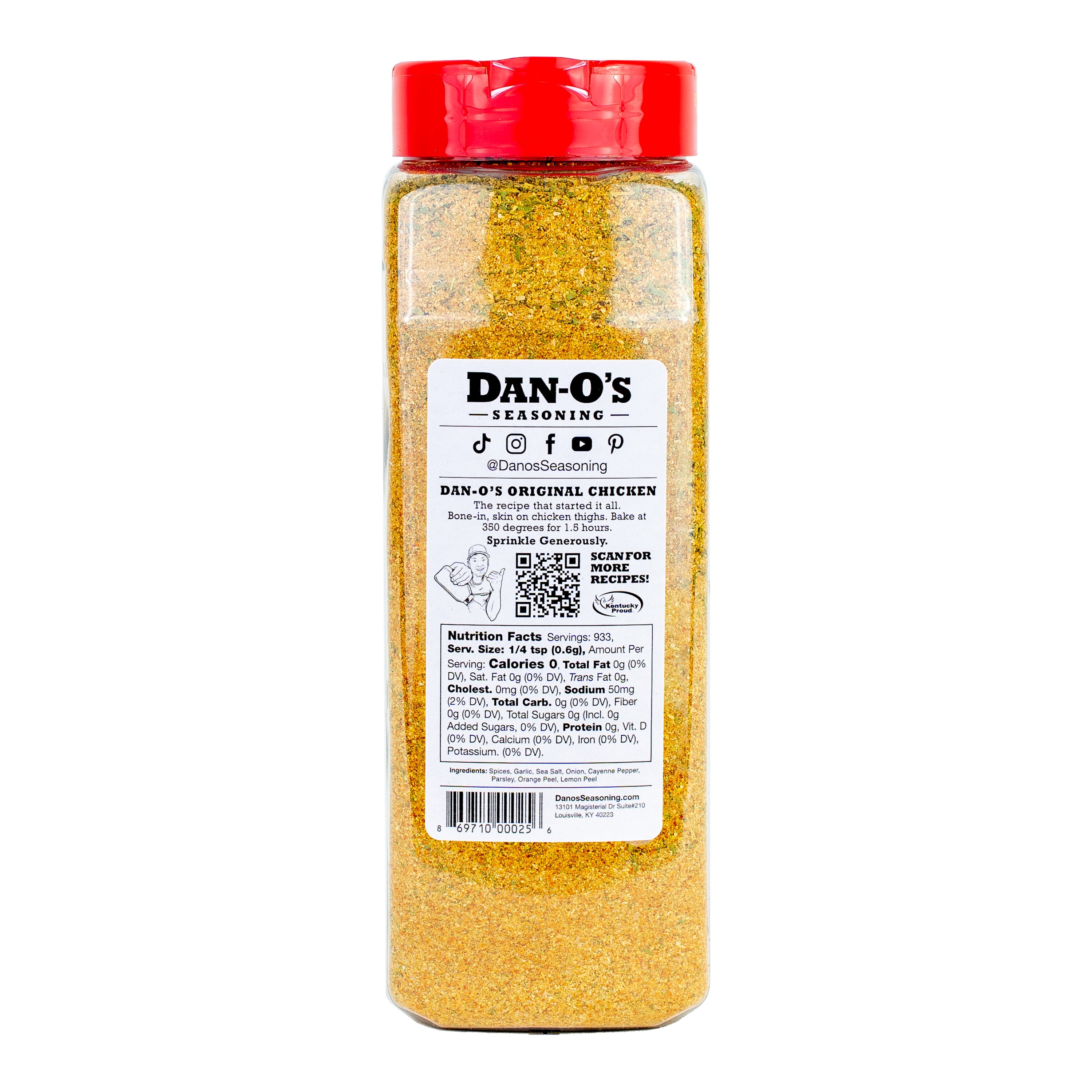 Dan-O's Seasoning 20-oz Spicy Seasoning blend