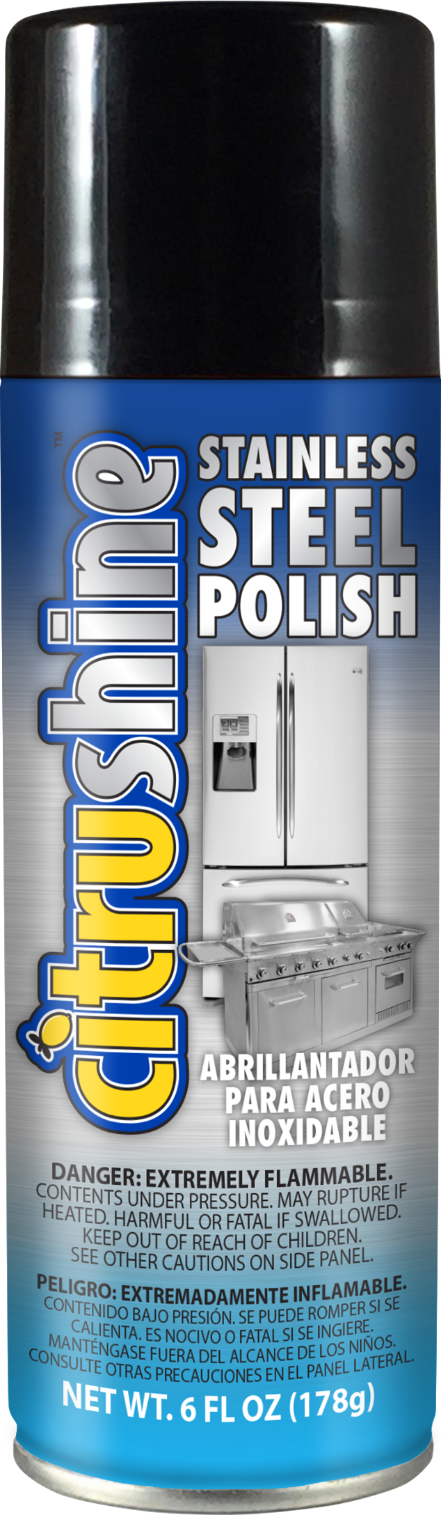 Citrushine CitruShine 6 Fluid ounce(s) Stainless-steel cleaner