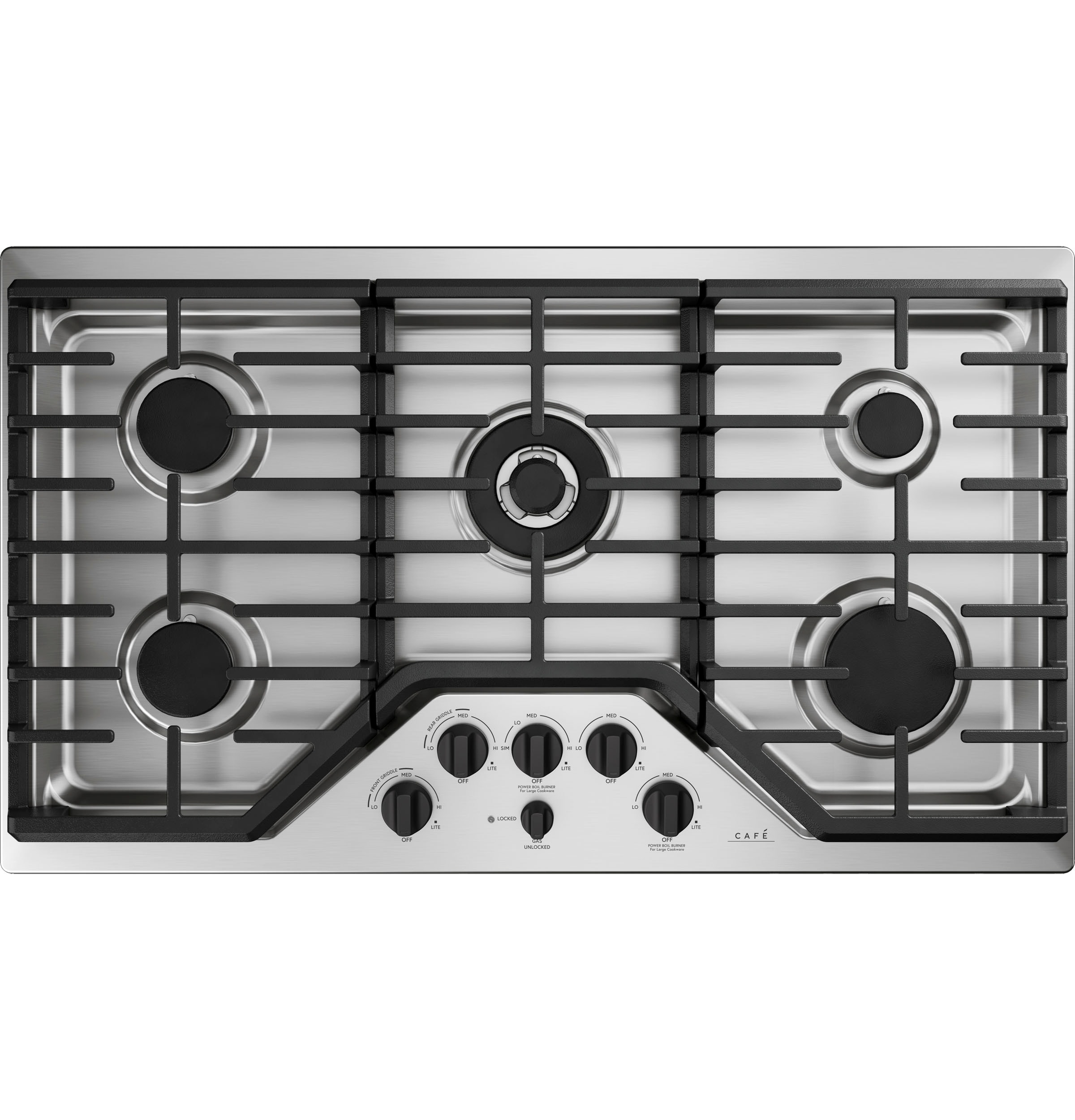 Cafe 30-in Gas cooktop Knob kit ( Flat Black )