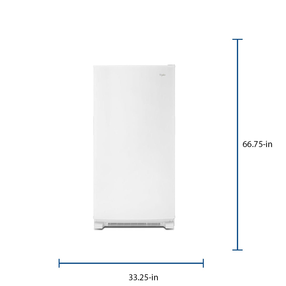 Whirlpool 19 65 cu ft Frost Free Upright Freezer