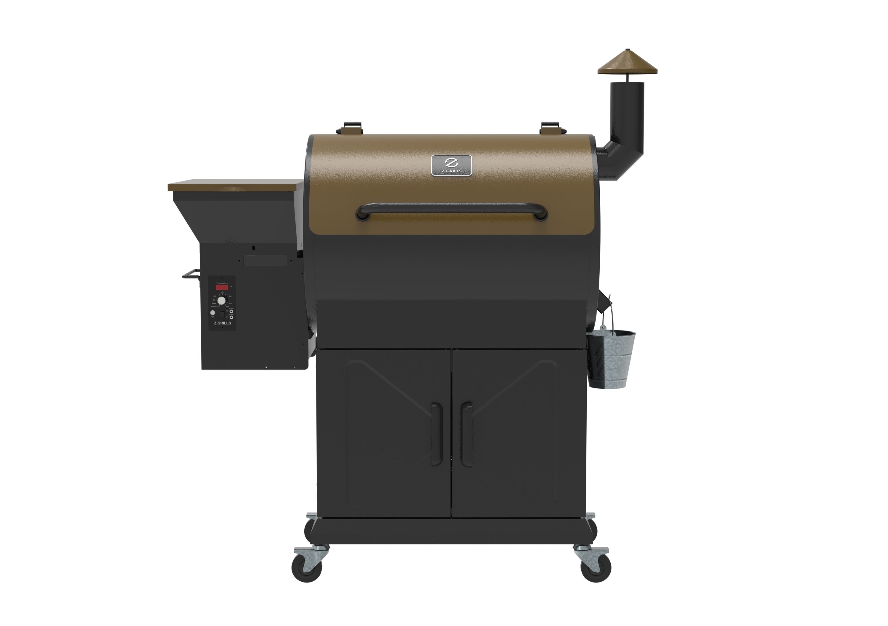 Z GRILLS ZGrill 697-Sq. in Rose Gold Pellet Grill with Smart Compatibility