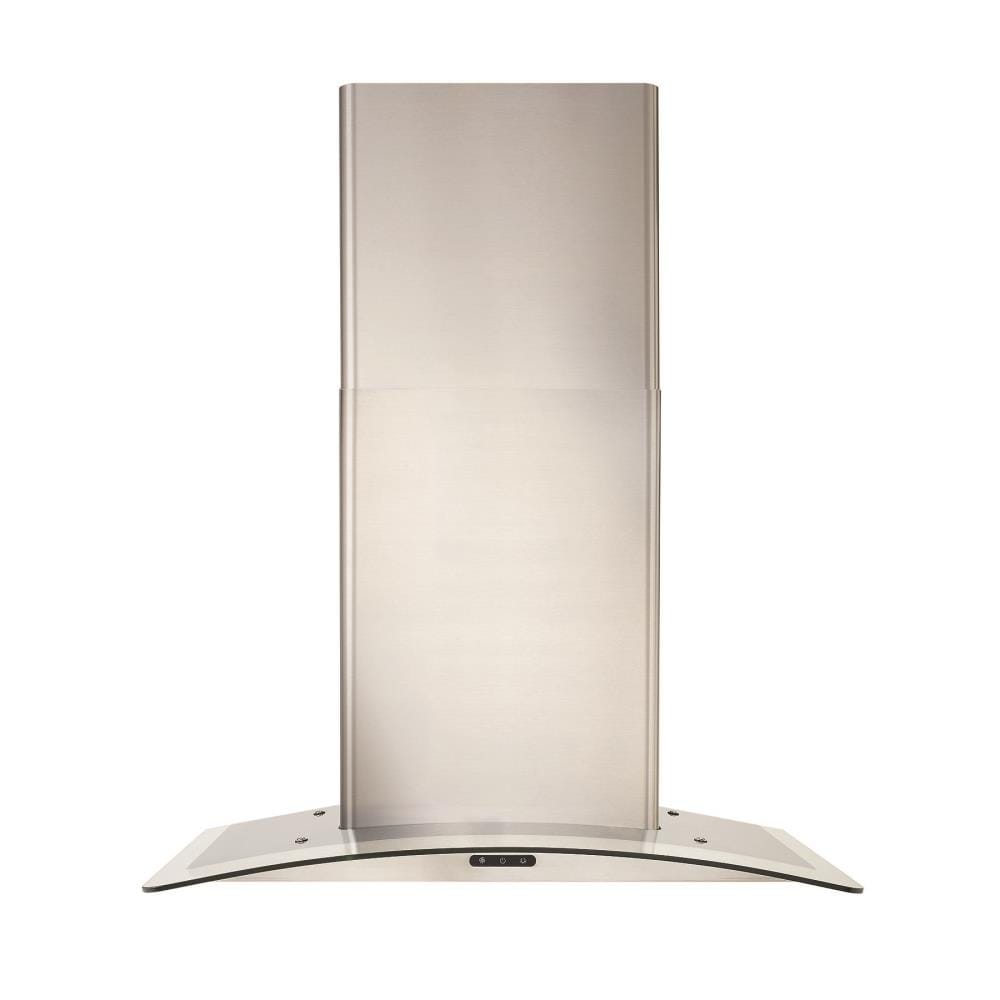 Broan Convertible Wall Mounted Range Hood Stainless Steel Actual 29 875 in