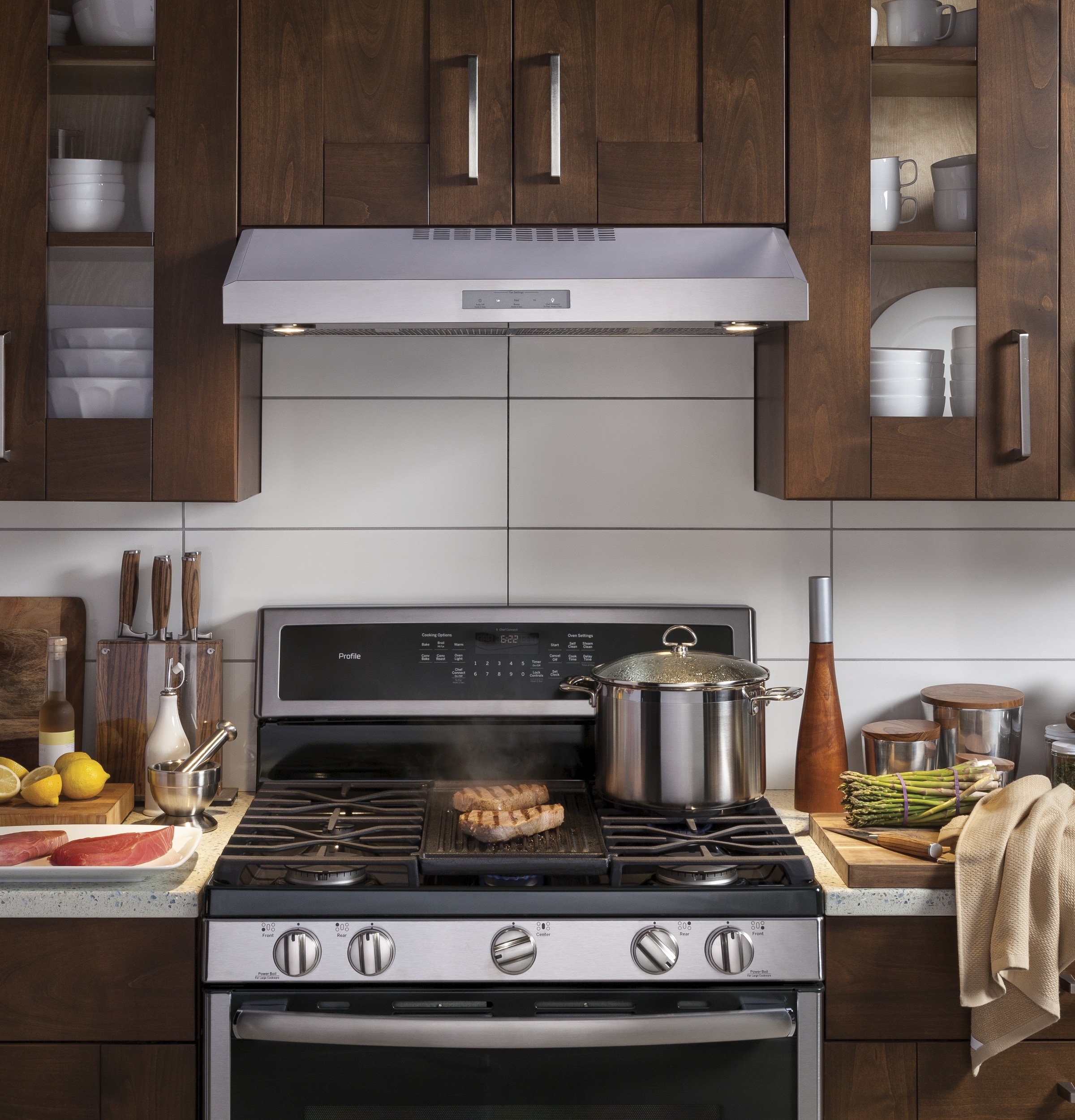 GE Undercabinet range hood Liner Stainless Steel