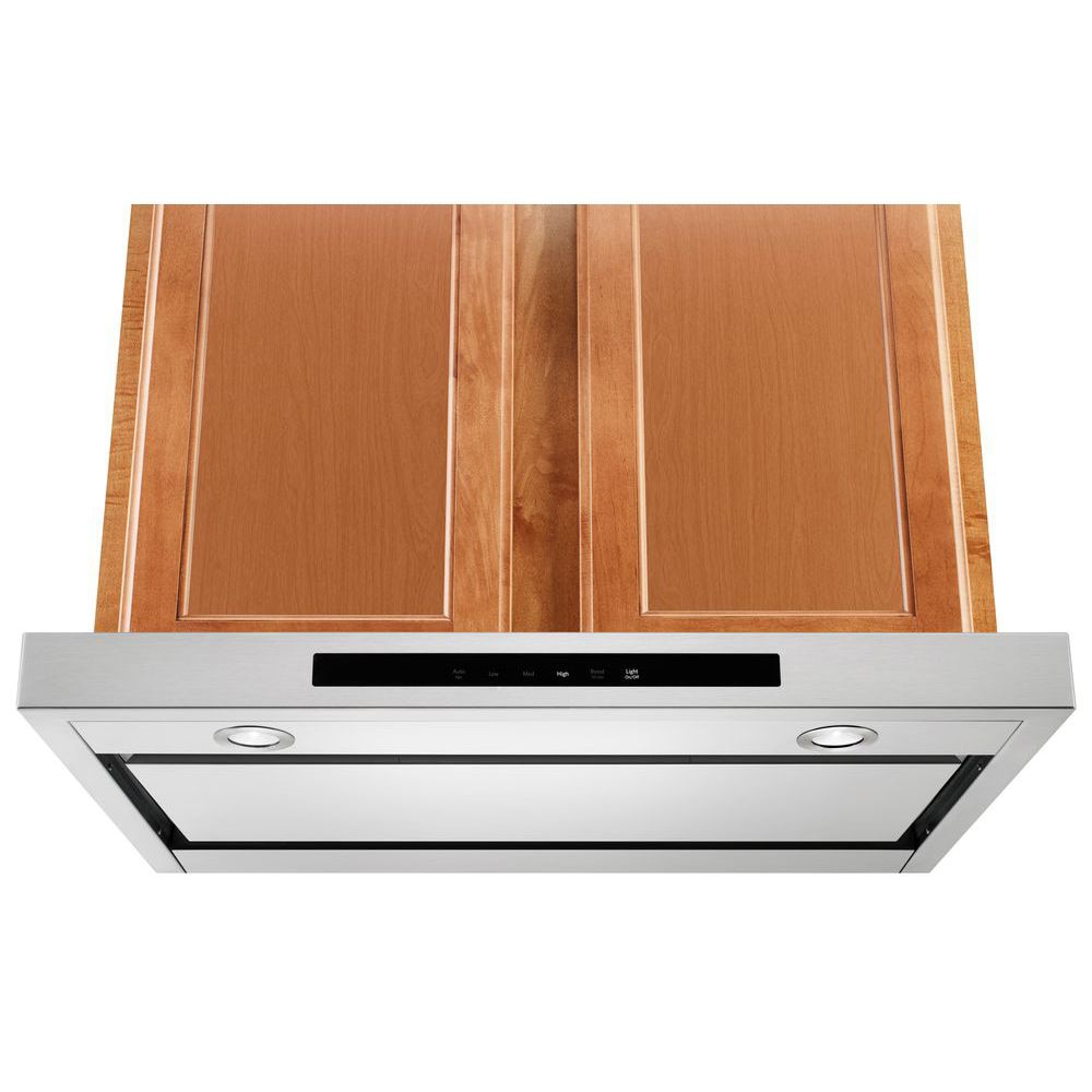 KitchenAid 30 in Convertible Stainless Steel Undercabinet Range Hood Common 30 in Actual 29 938 in