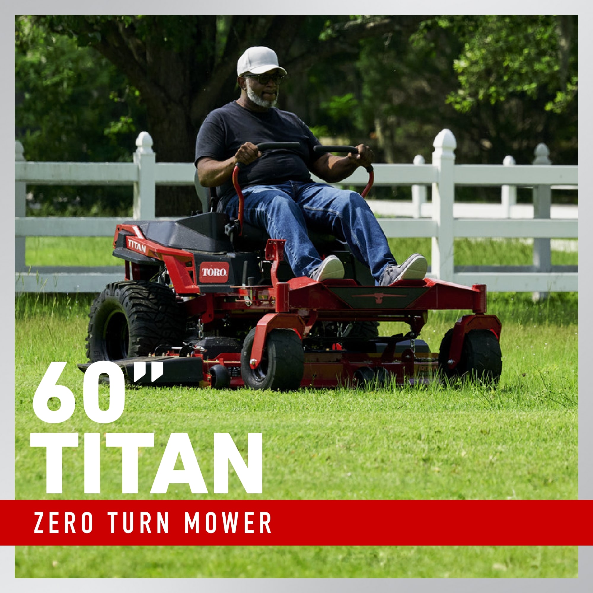 Toro Titan 60-in 24 -HP V-twin Gas Zero-turn Riding Lawn Mower