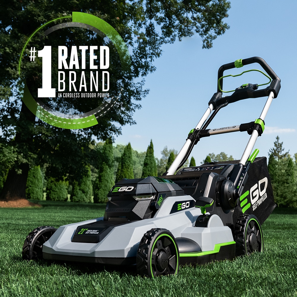 EGO POWER+ 600 Series Touch Drive 21-in 56-volt, Self-propelled Battery Mower with (1) 7.5 Ah Battery Included