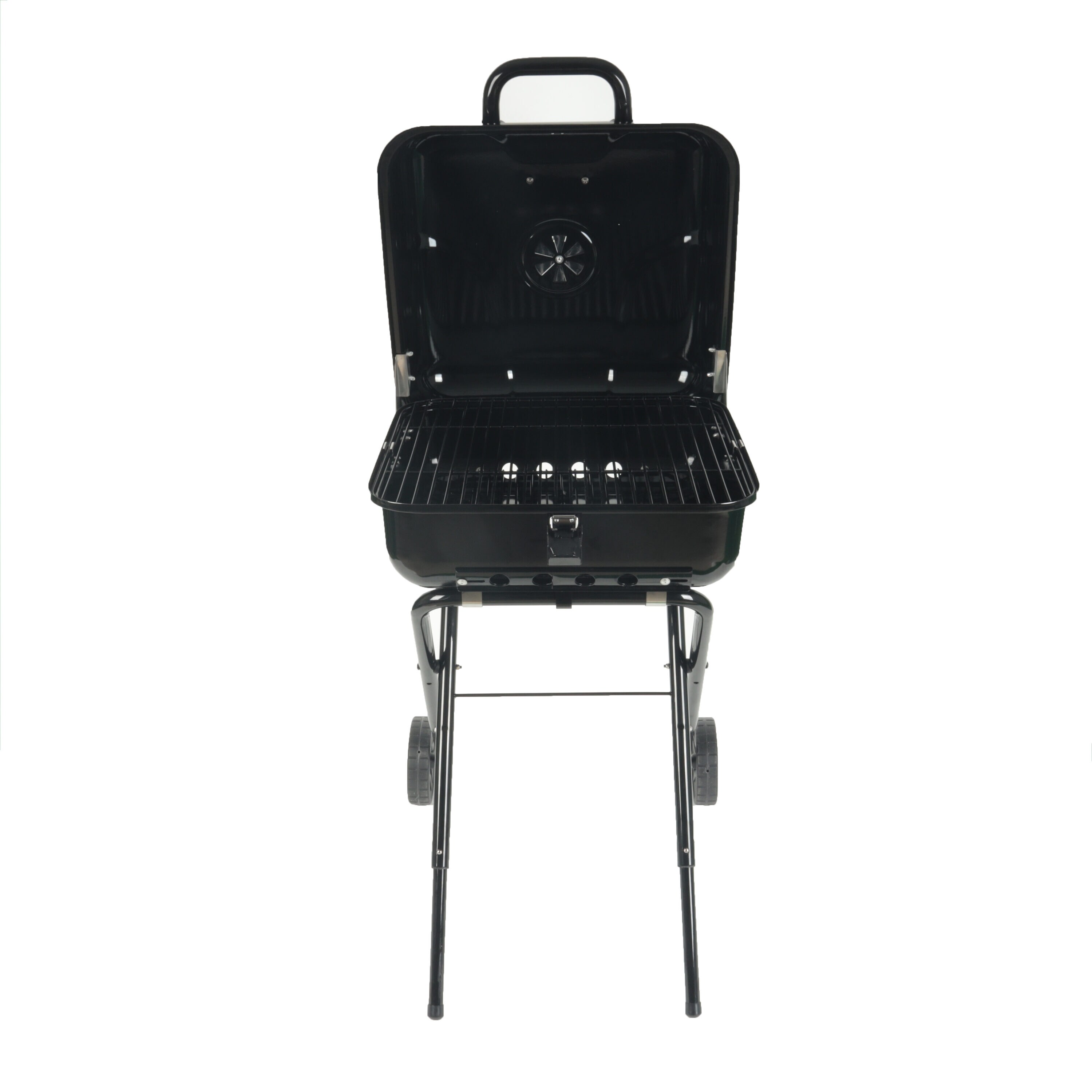 Master Forge 340-Sq. in Black Portable Charcoal Grill