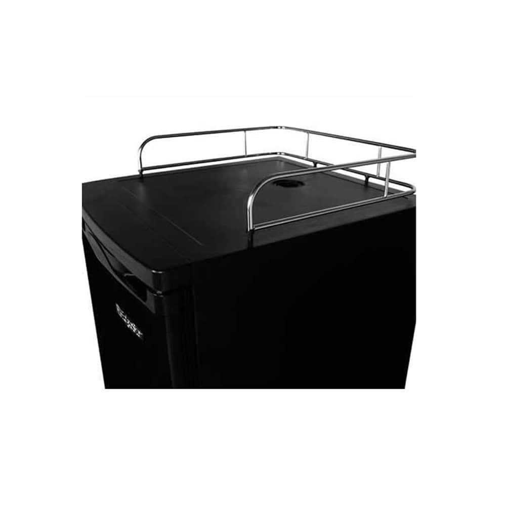 EdgeStar Tapless Half-barrel keg Black Manual Freestanding Kegerator conversion refrigerator