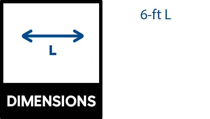 Utilitech 6-ft 50 -Amp 4 -Prong Black Range Appliance Power Cord