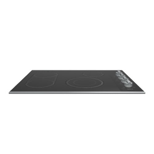 Maytag 30-in 4 burners Smooth Surface (Radiant) Stainless steel Electric Cooktop with Bridge Element