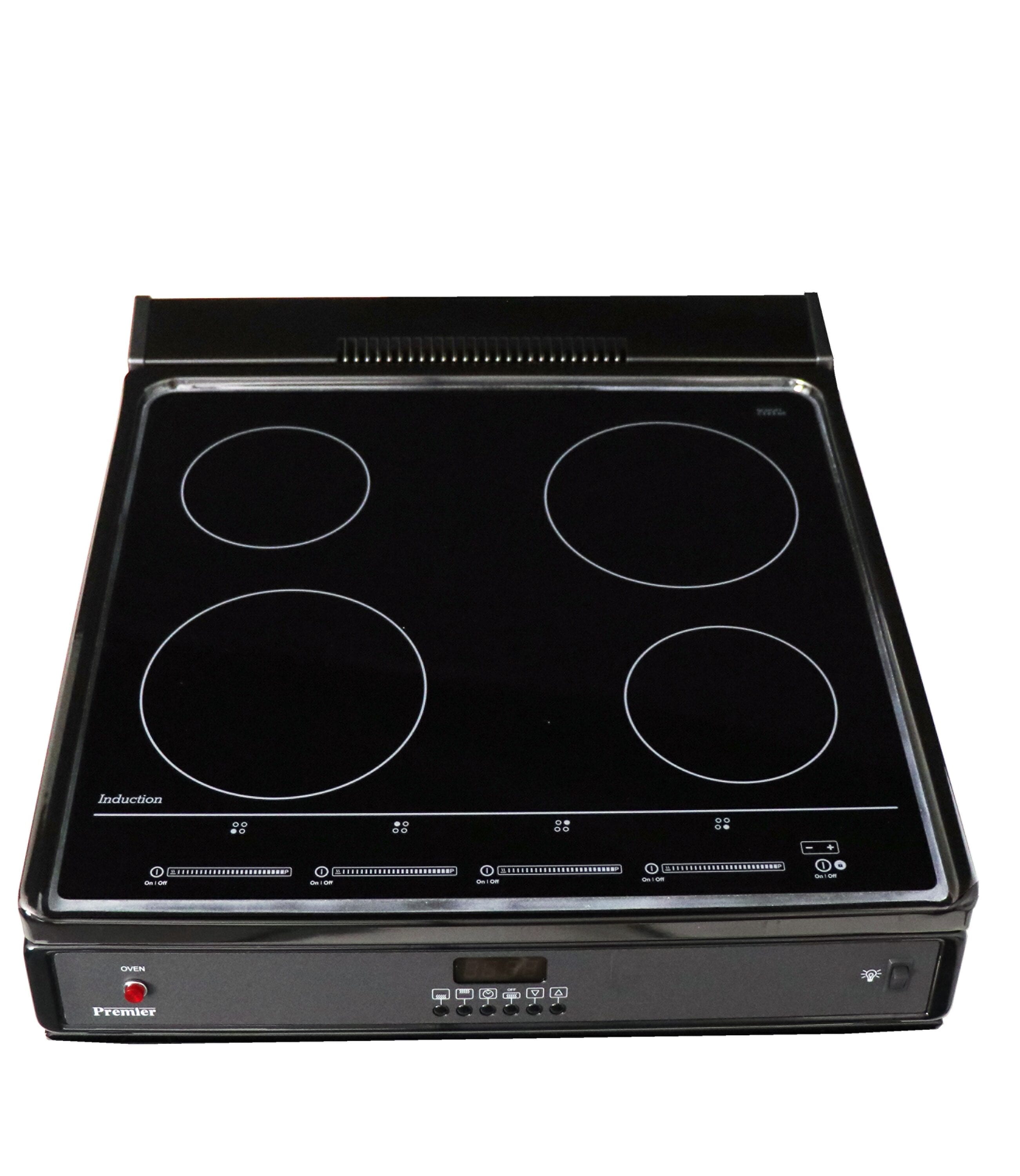 Premier 24-in 4 burners 2.97 2.97-cu ft / Freestanding Single Induction Range ( Stainless Steel )