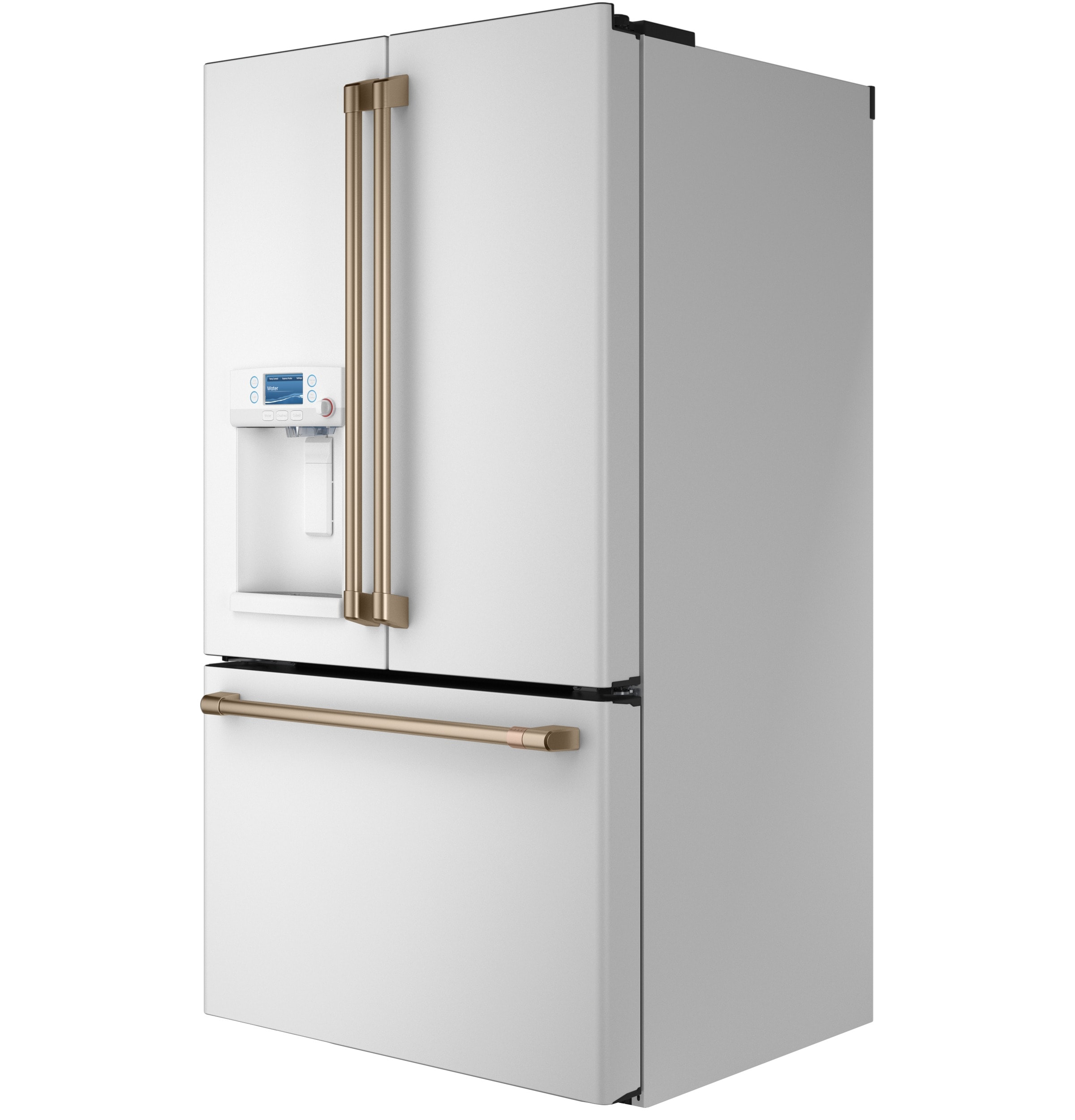 Cafe French Door Refrigerator Left Full-depth Panel Kit Matte White