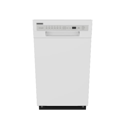 Frigidaire 52 Decibel Front Control 18 in Built In Dishwasher Stainless Steel ENERGY STAR ADA Compliant