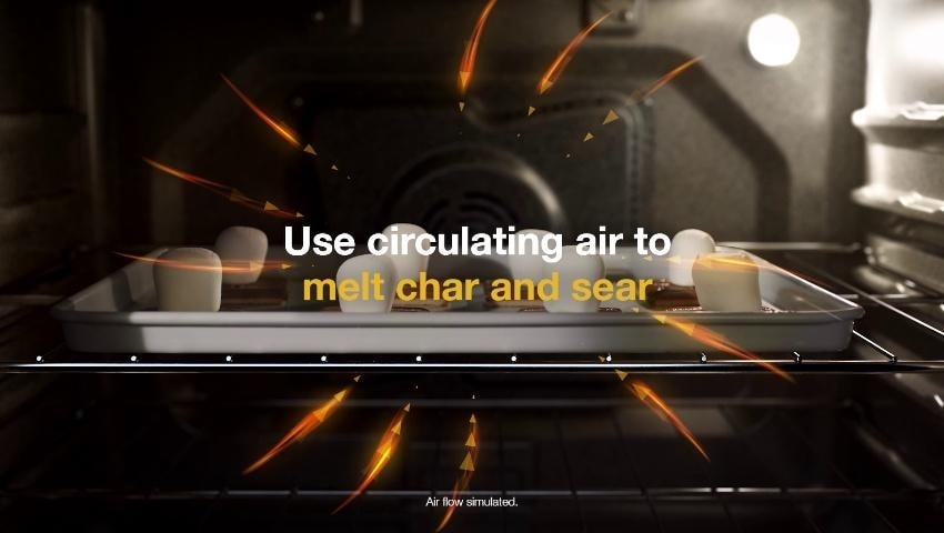 Whirlpool 30-in 5 burners 5-cu ft Air Fry Convection Oven Slide-In Natural Gas Range ( Stainless Steel )