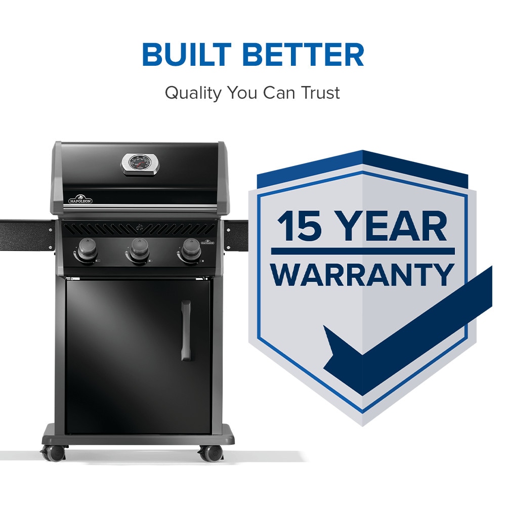NAPOLEON Rogue 425 Series Black 3 -Burner Liquid Propane Gas Grill